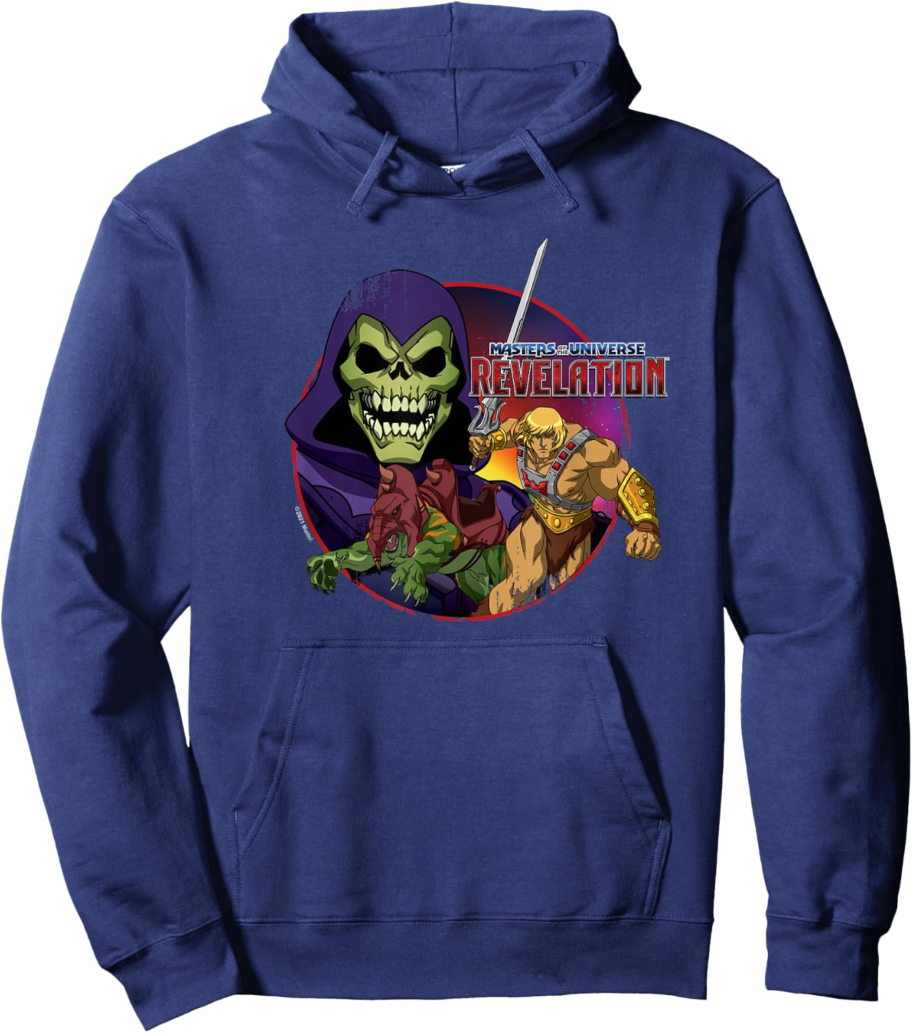 Masters of the Universe - Revelation Group Circle Hoodie - Hoodie | Navy