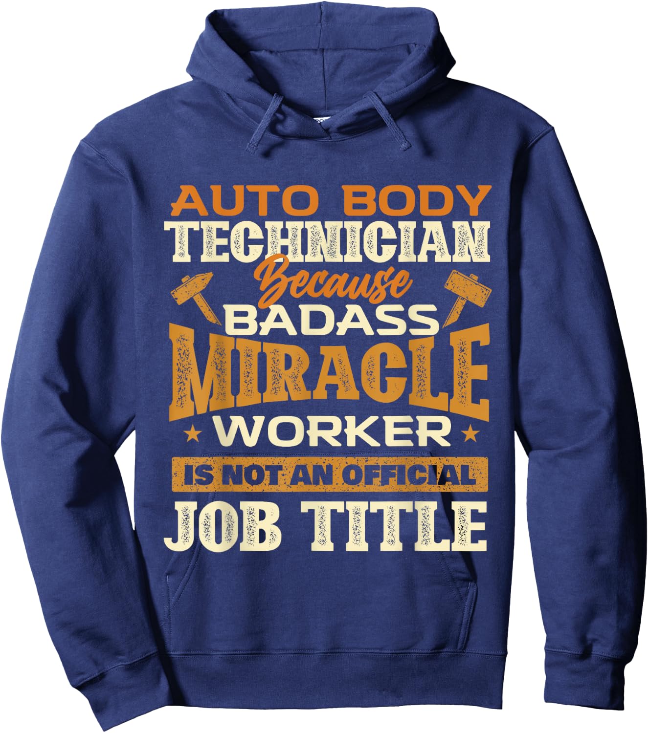 Auto Body Technician - Automotive Finisher Car Automotive Hoodie - Hoodie | Navy