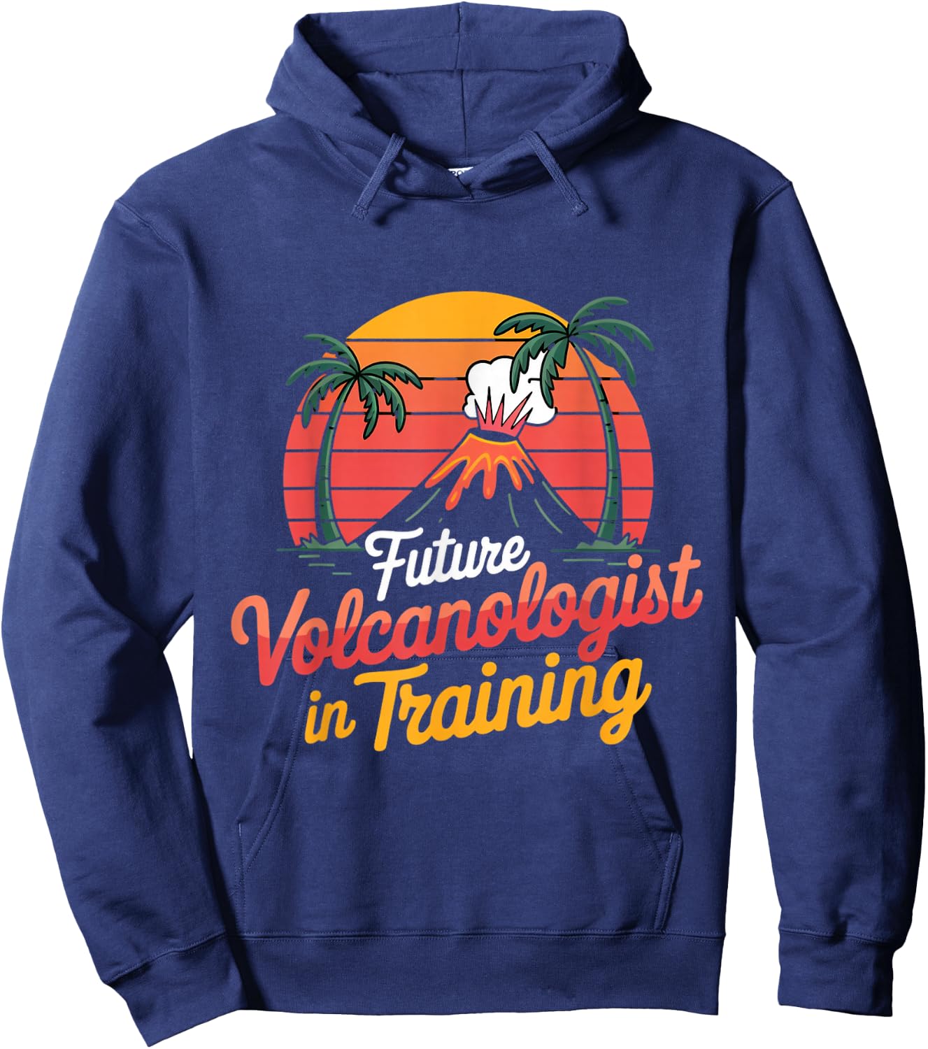 Geography Volcanoes Volcanology Future Volcanologist Hoodie - Hoodie | Navy