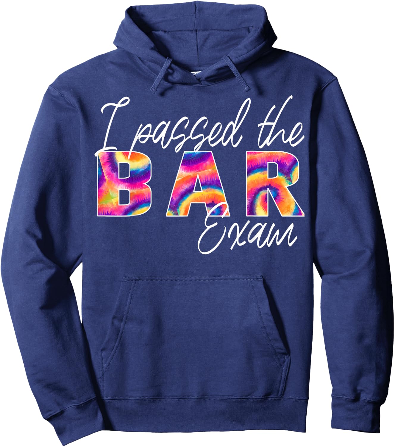 Passing Bar Exam Passed Lawyer New Law School Graduation Hoodie - Hoodie | Navy