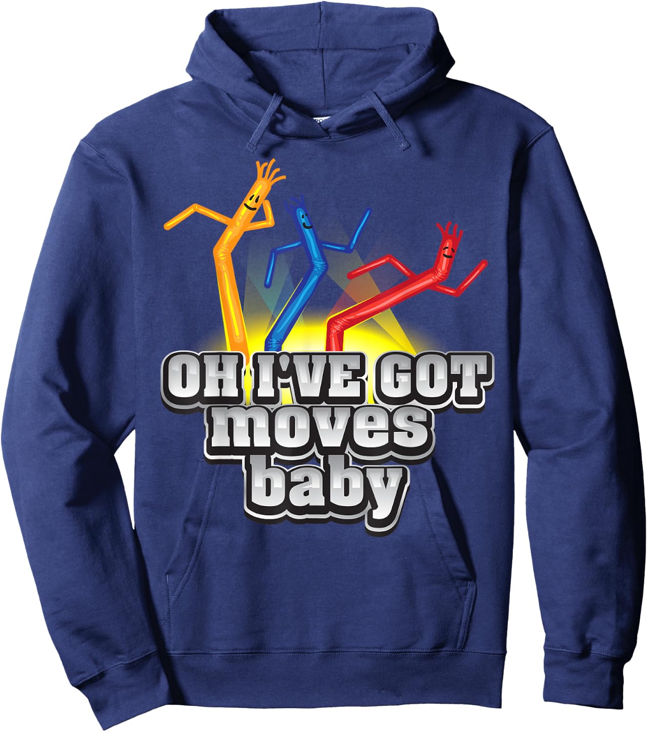 Cool Oh I've Got Moves Baby For Cute Kids & Toddlers Hoodie - Hoodie | Navy
