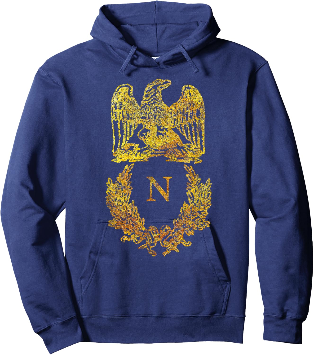 Napoleon Bonaparte Eagle Emblem Badge Napoleonic Hoodie - Hoodie | Navy