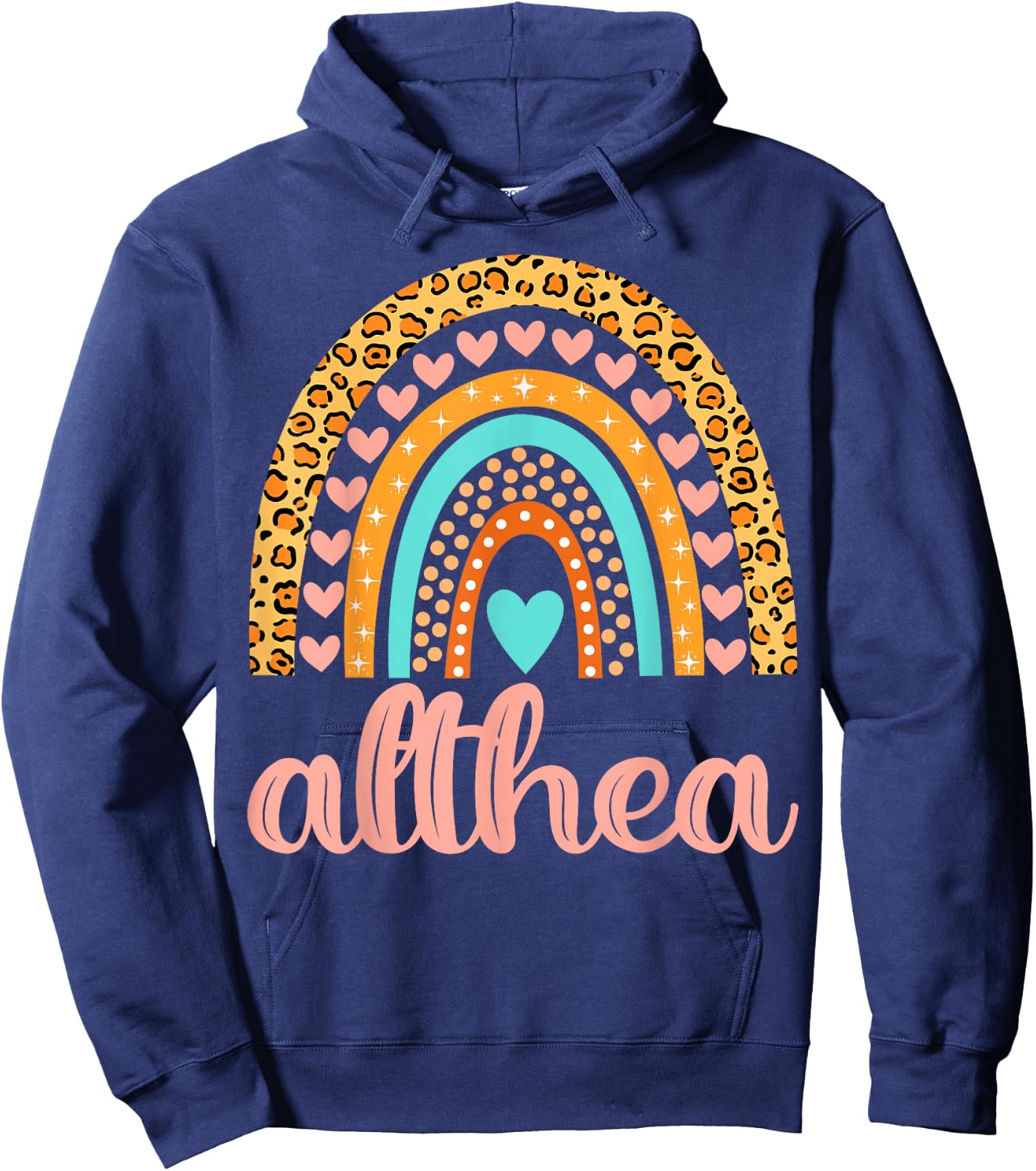 Althea Althea Name Birthday Shirt Gift Hoodie - Hoodie | Navy