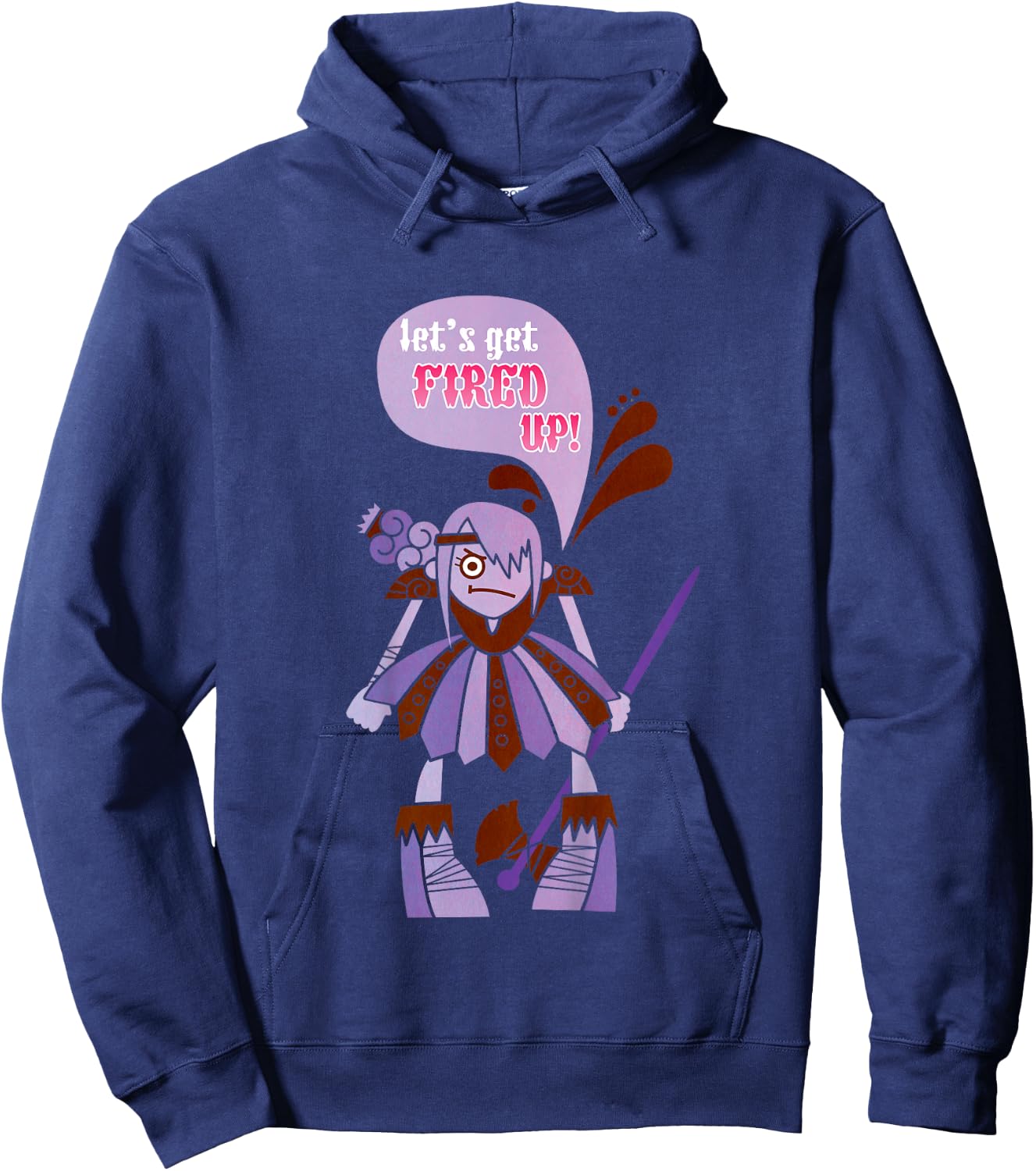 Kids DreamWorks' Dragons: Fired Up! Purple Astrid Hoodie - Hoodie | Navy