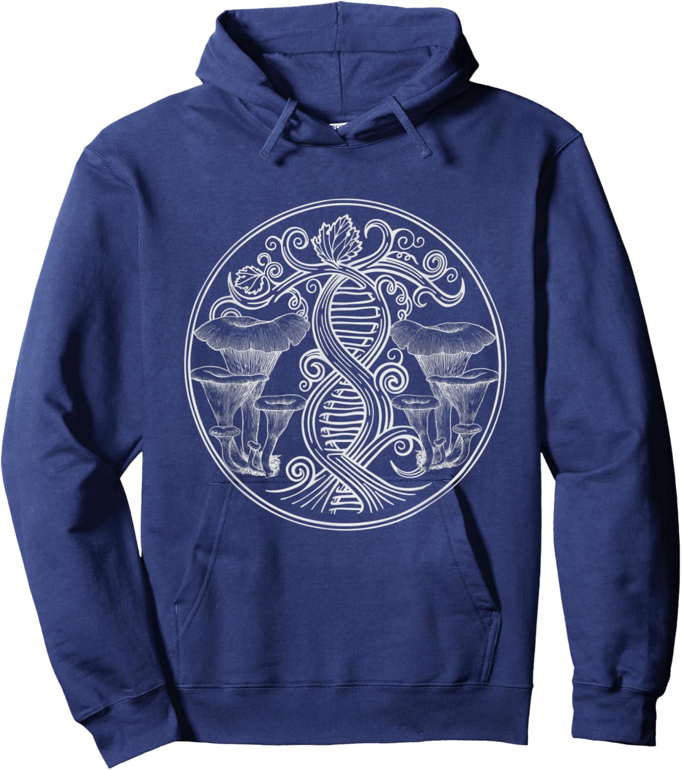 Chanterelle I Mushrooms Collecting Mushrooms Outdoor Hoodie - Hoodie | Navy
