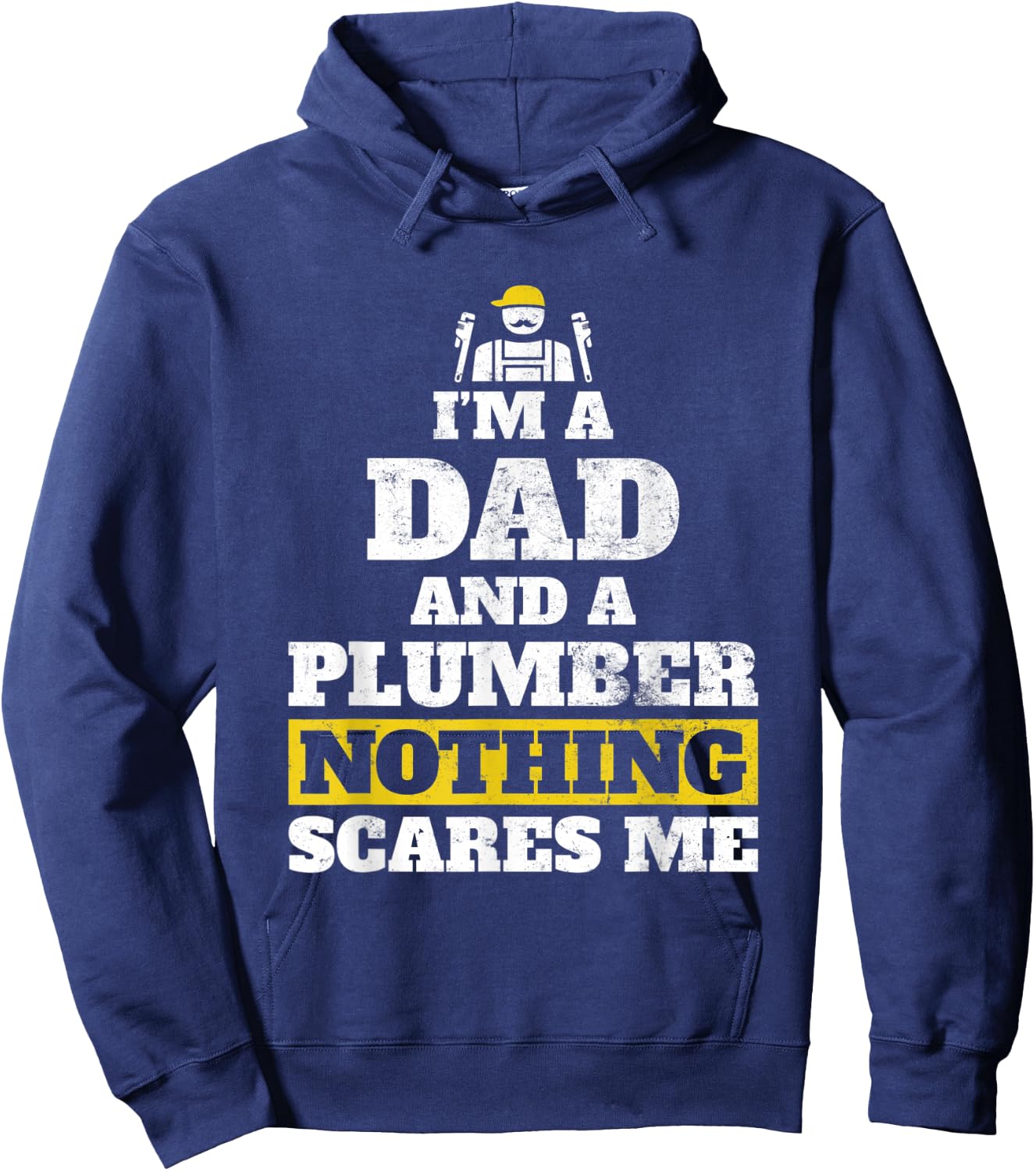 Funny Plumbing Shirt for Dad Plumbing Shirt Hoodie - Hoodie | Navy