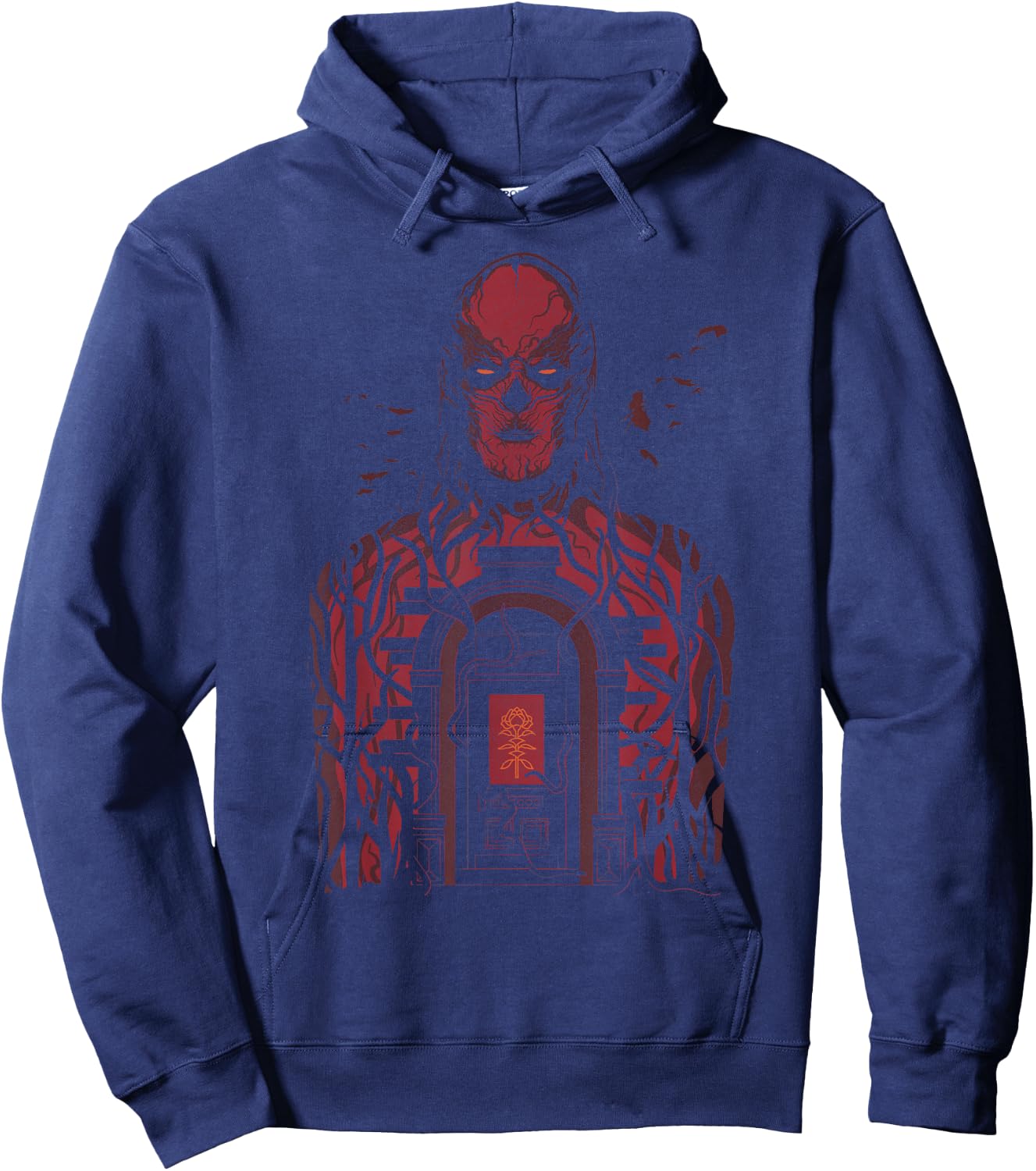 Stranger Things 4 Vecna Door Inside Hoodie - Hoodie | Navy