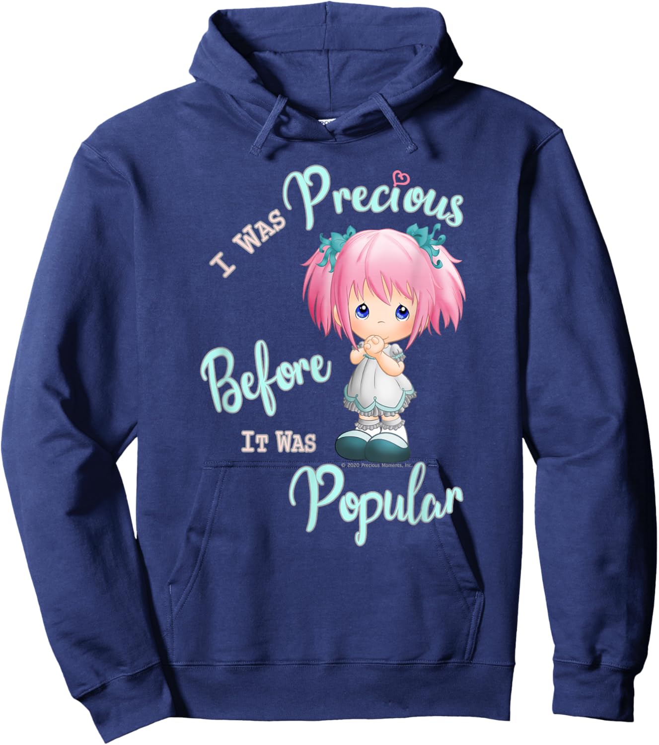 Precious Moments Before It Was Popular Hoodie - Hoodie | Navy