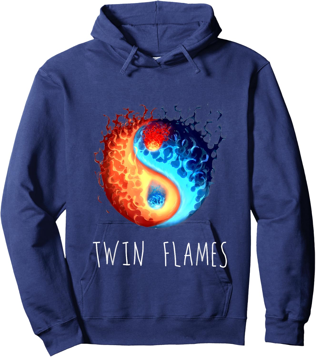 Twin Flame Hoodie - Hoodie | Navy