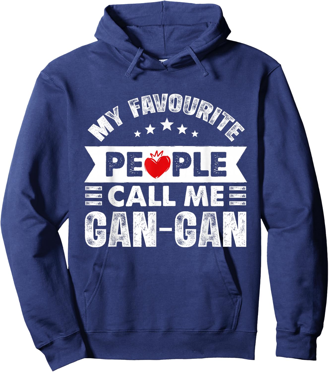 My Favourite People Call Me Gan-Gan Cute Grandma Hoodie - Hoodie | Navy