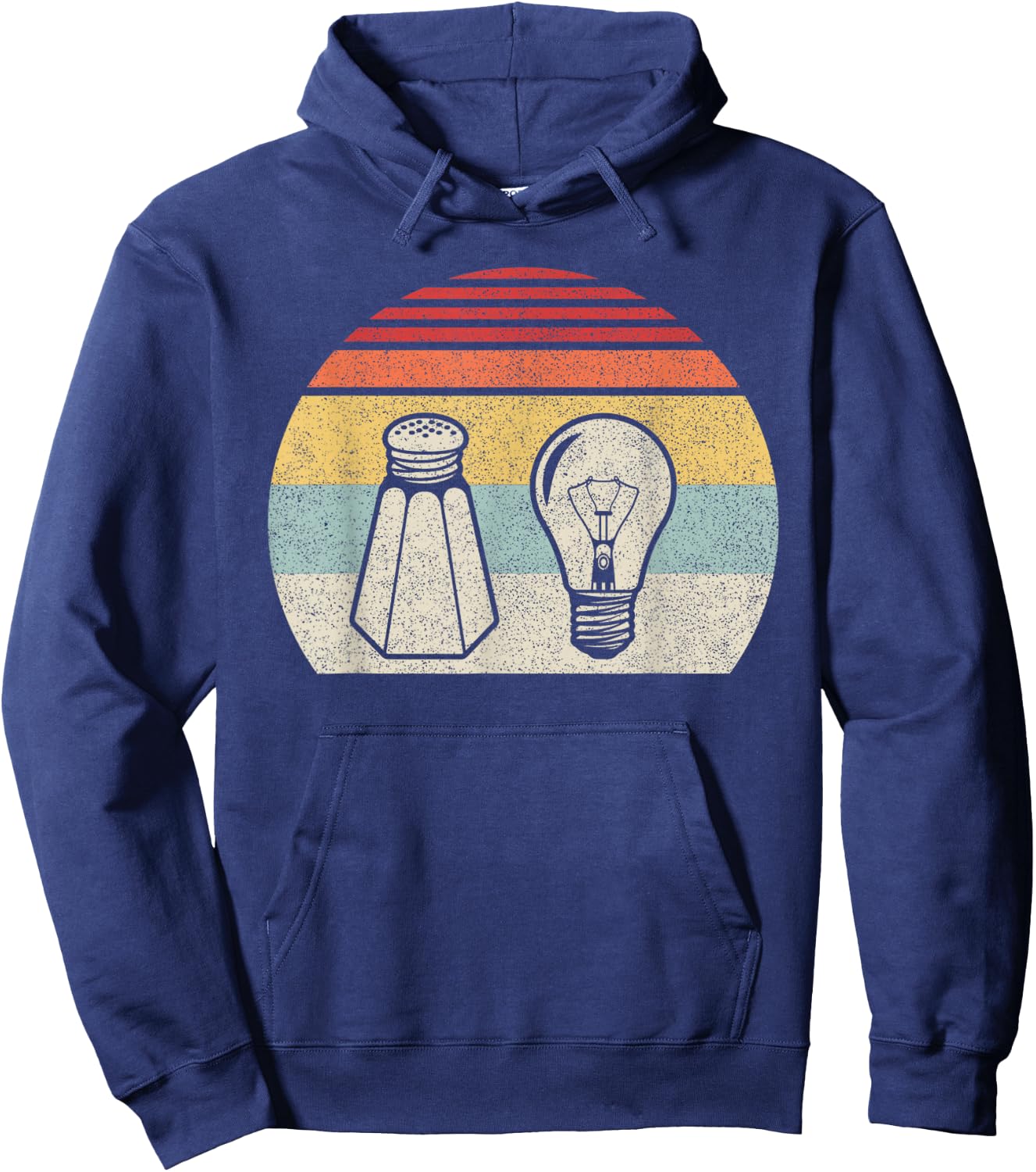 Retro Salt & Light Be Ye Salt Christ Hoodie - Hoodie | Navy