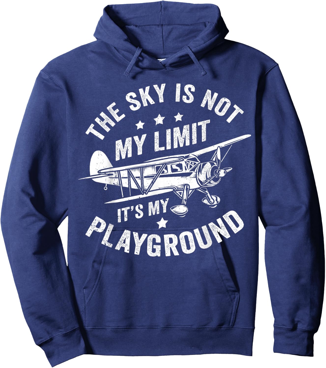 Funny Airplane Pilot Aviation Flying Pilot Airplane Lover Hoodie - Hoodie | Navy