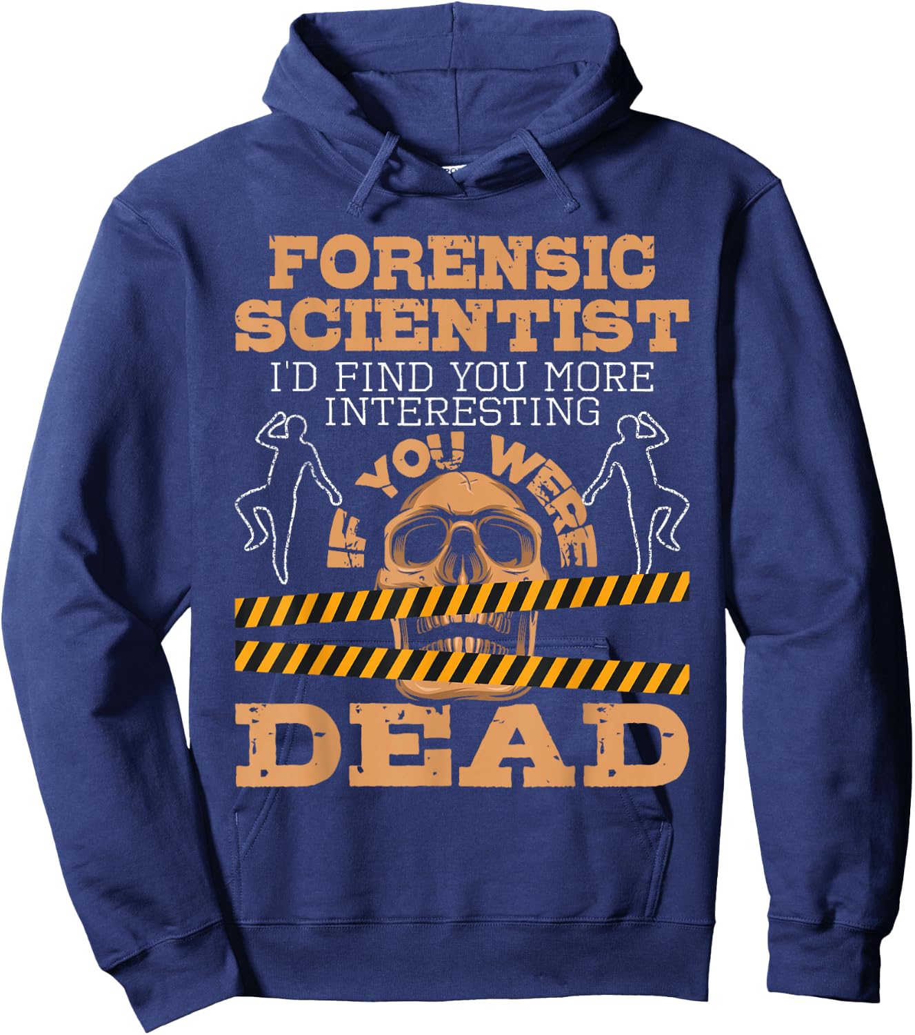 Forensic Scientist - Forensic Science Criminology Forensics Hoodie - Hoodie | Navy
