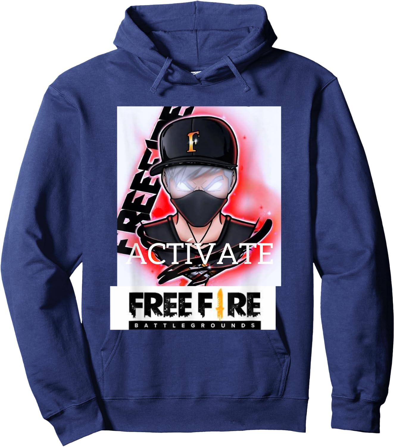 Free fire Games Hoodie - Hoodie | Navy