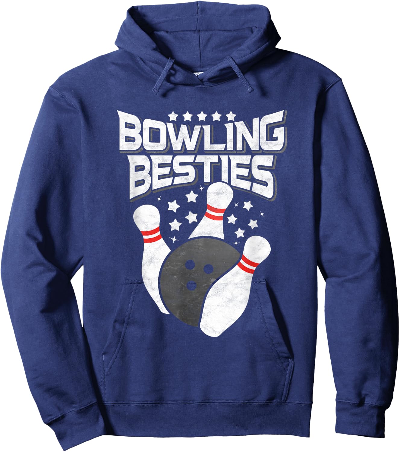 Bowling Besties Hoodie - Hoodie | Navy