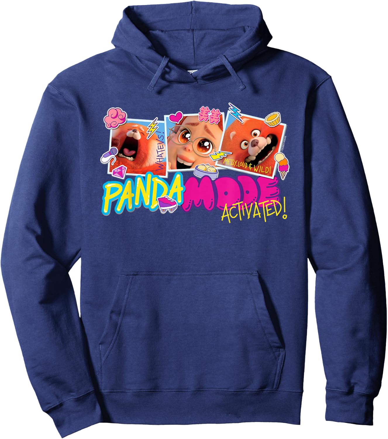 Disney and Pixar’s Turning Red Panda Mode Activated Hoodie - Hoodie | Navy
