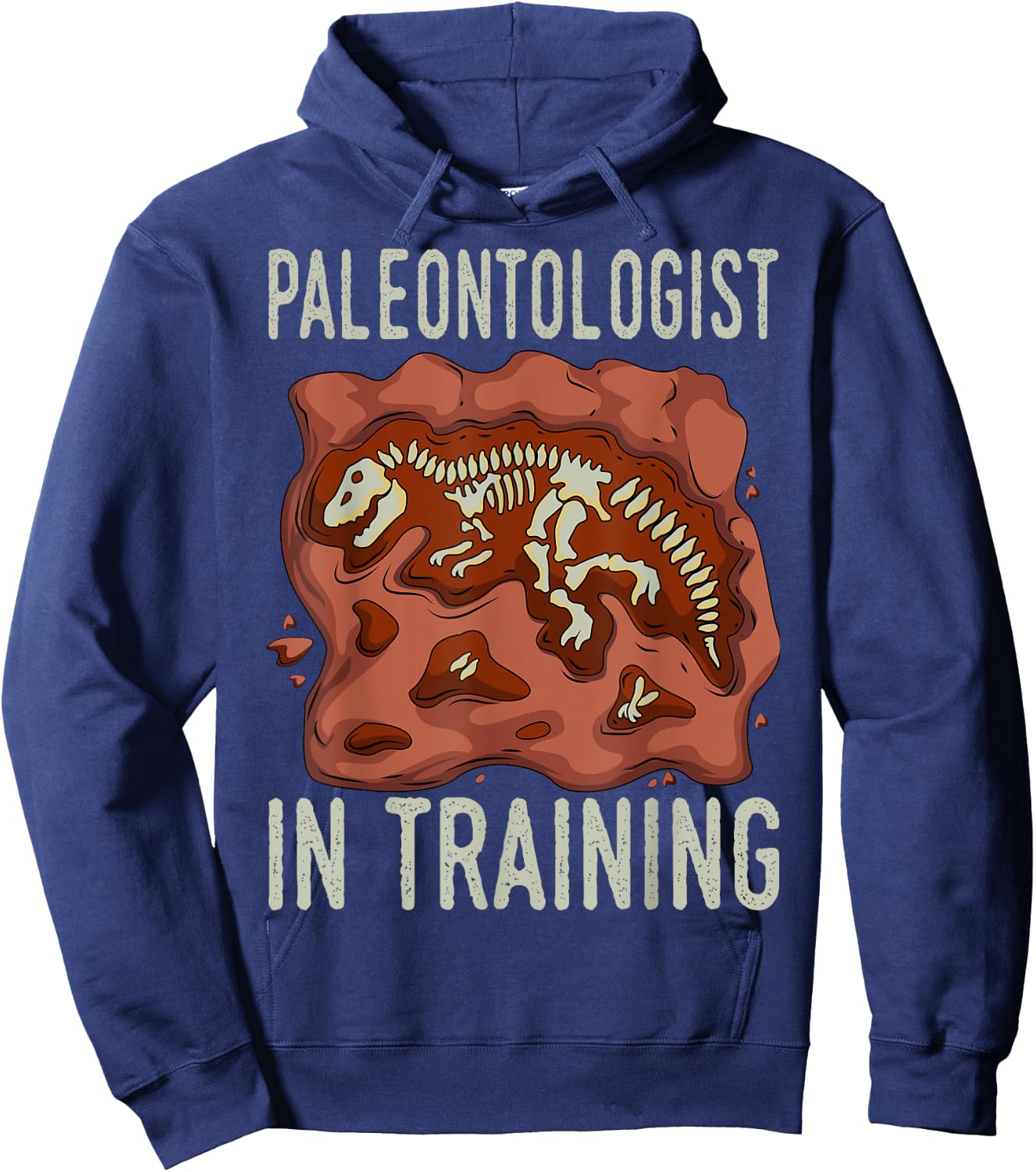 Future Paleontologist Paleontology Student Fossil Hunting Hoodie - Hoodie | Navy