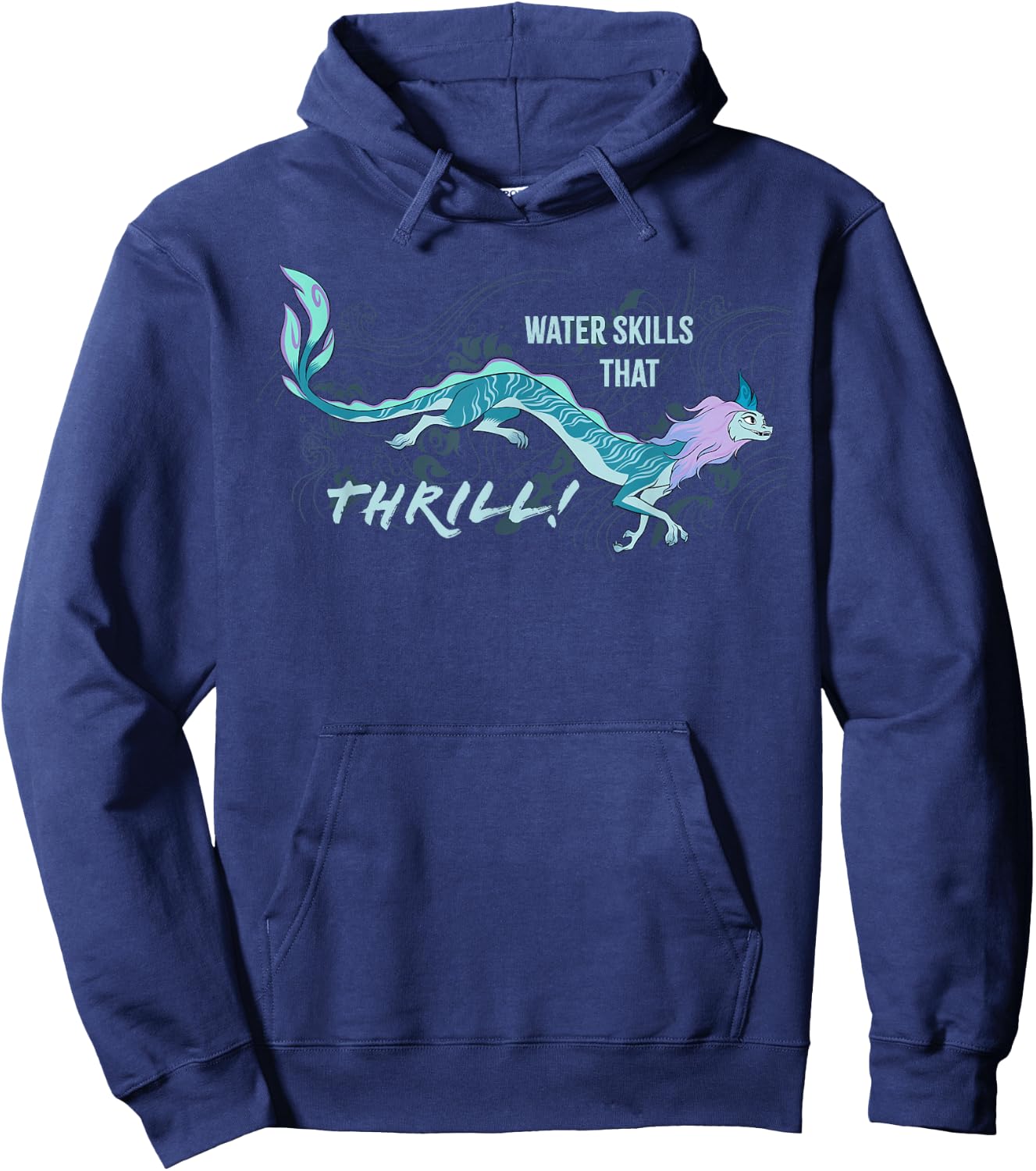 Disney Raya and the Last Dragon Sisu Water Skills That Thril Hoodie - Hoodie | Navy