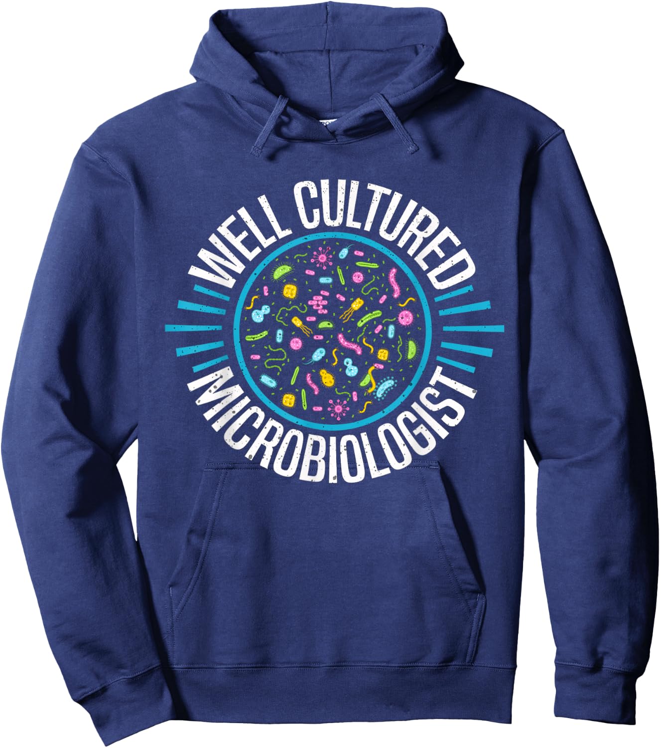 Microbiology Gifts Microbiology Gifts Hoodie - Hoodie | Navy