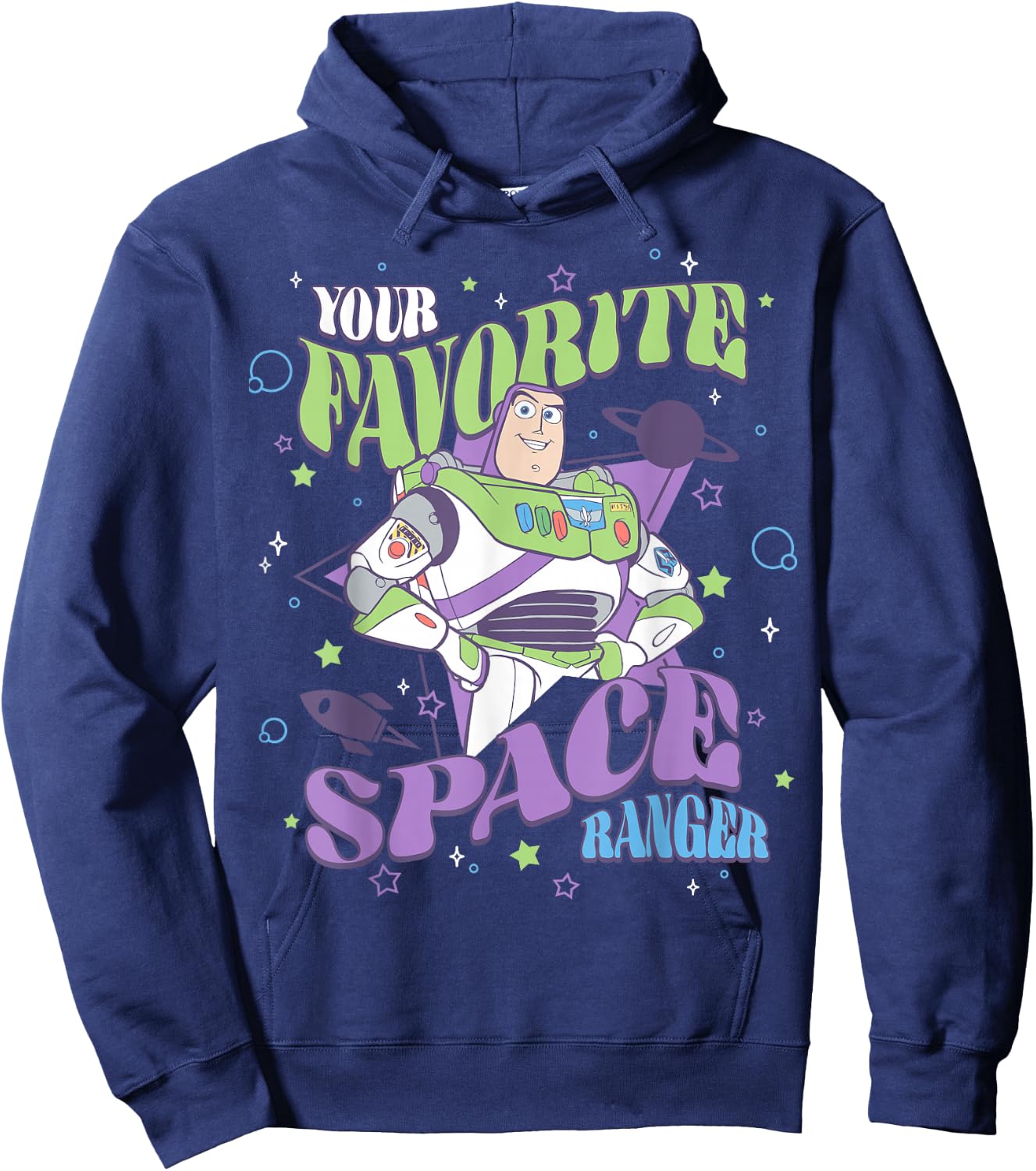 Disney Pixar Toy Story Your Favorite Space Ranger Lightyear Hoodie - Hoodie | Navy