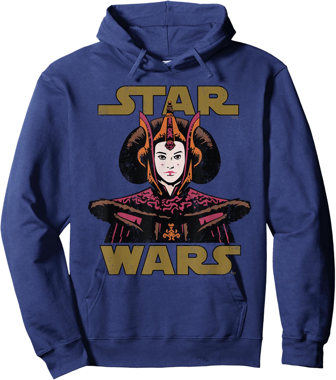 Star Wars Logo Padmé Amidala Hoodie - Hoodie | Navy