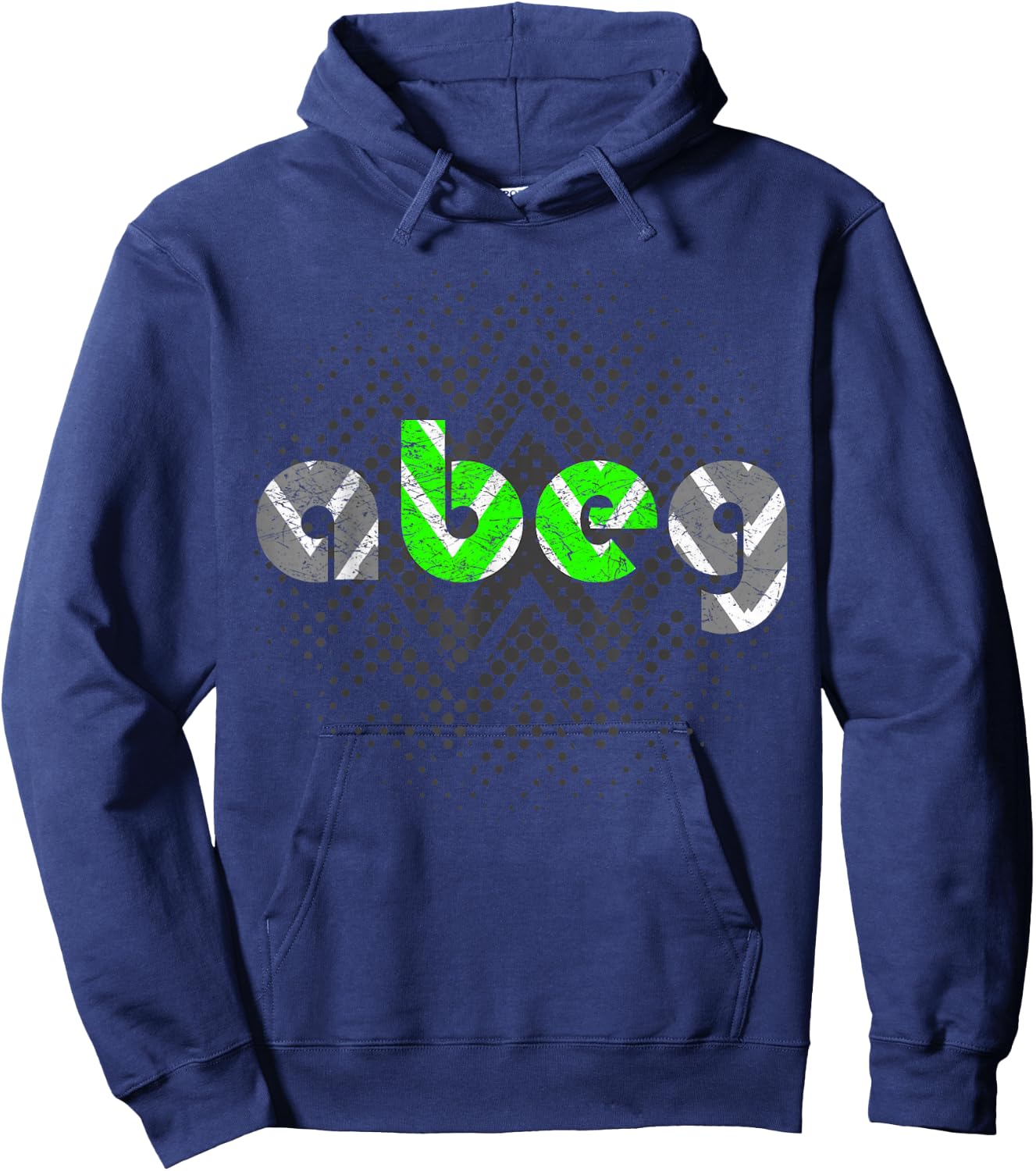Nigerian T Shirt - Abeg For Naija Soccer Super Eagles Fan Hoodie - Hoodie | Navy