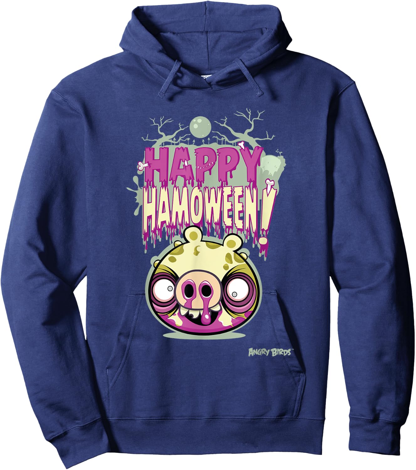 Angry Birds Happy Halloween Official Merchandise Hoodie - Hoodie | Navy