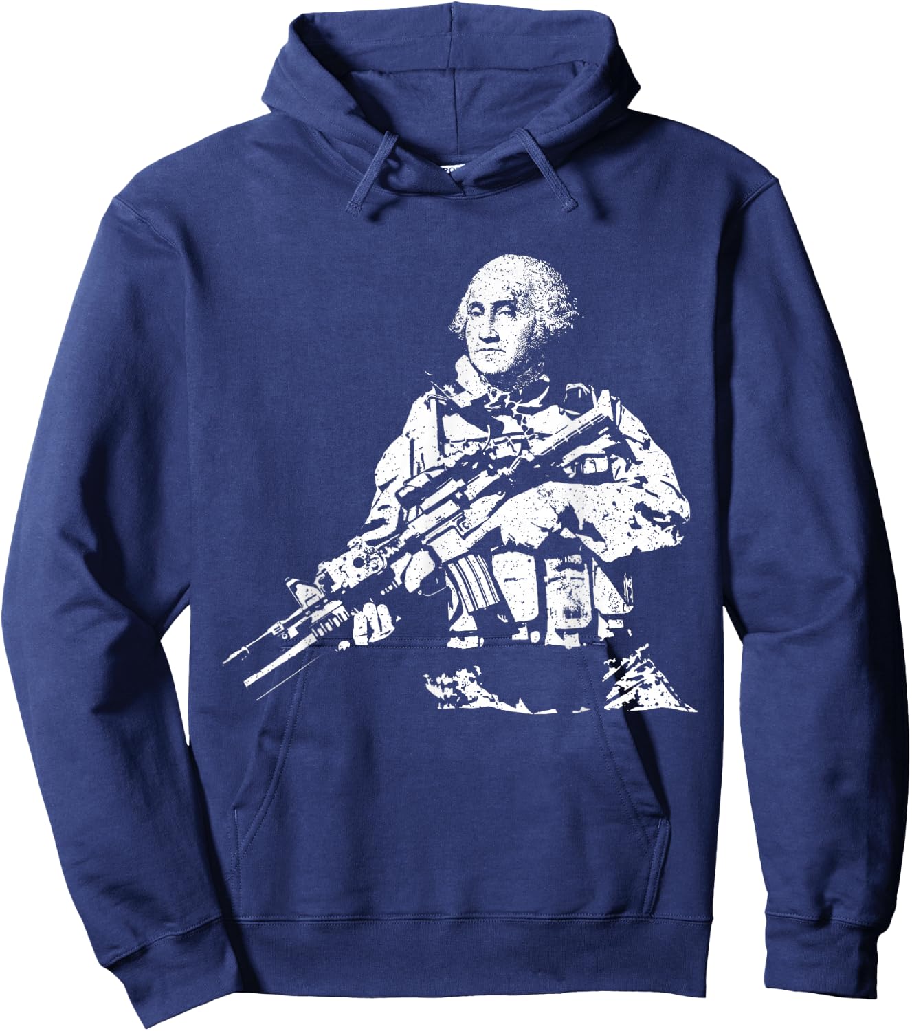 Presidential Commandos George Washington Funny Tactical Hoodie - Hoodie | Navy