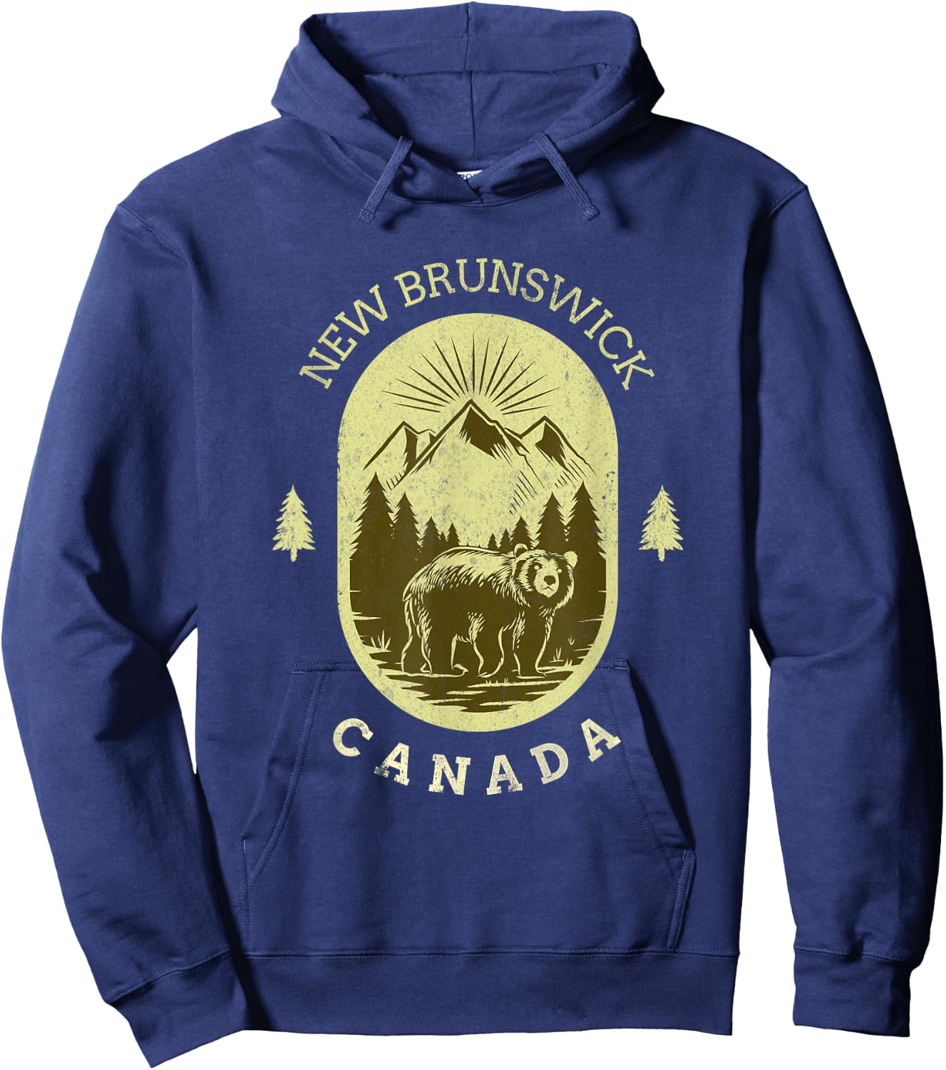 New Brunswick Canada Hoodie - Hoodie | Navy