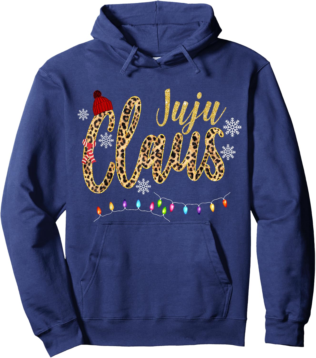 Juju Claus - Christmas gift Hoodie - Hoodie | Navy