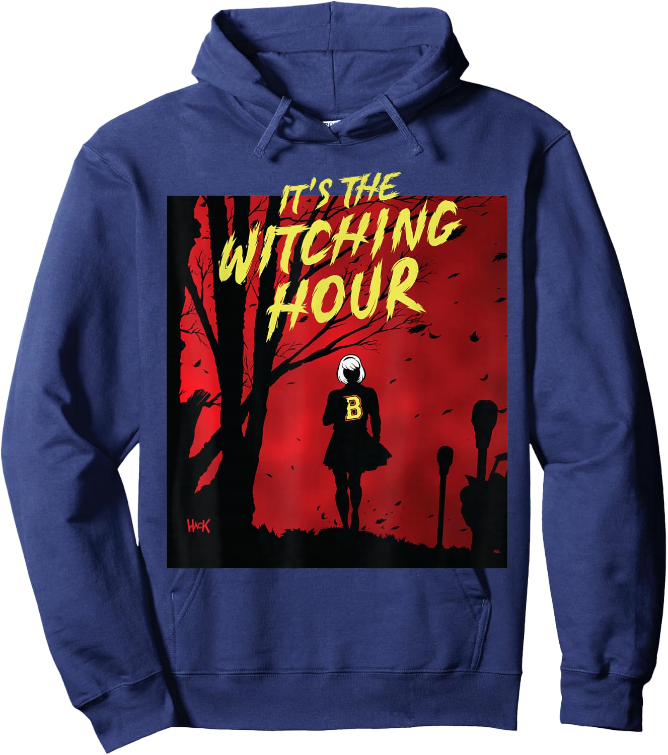 Chilling Adventures of Sabrina Witching Hour Hoodie - Hoodie | Navy