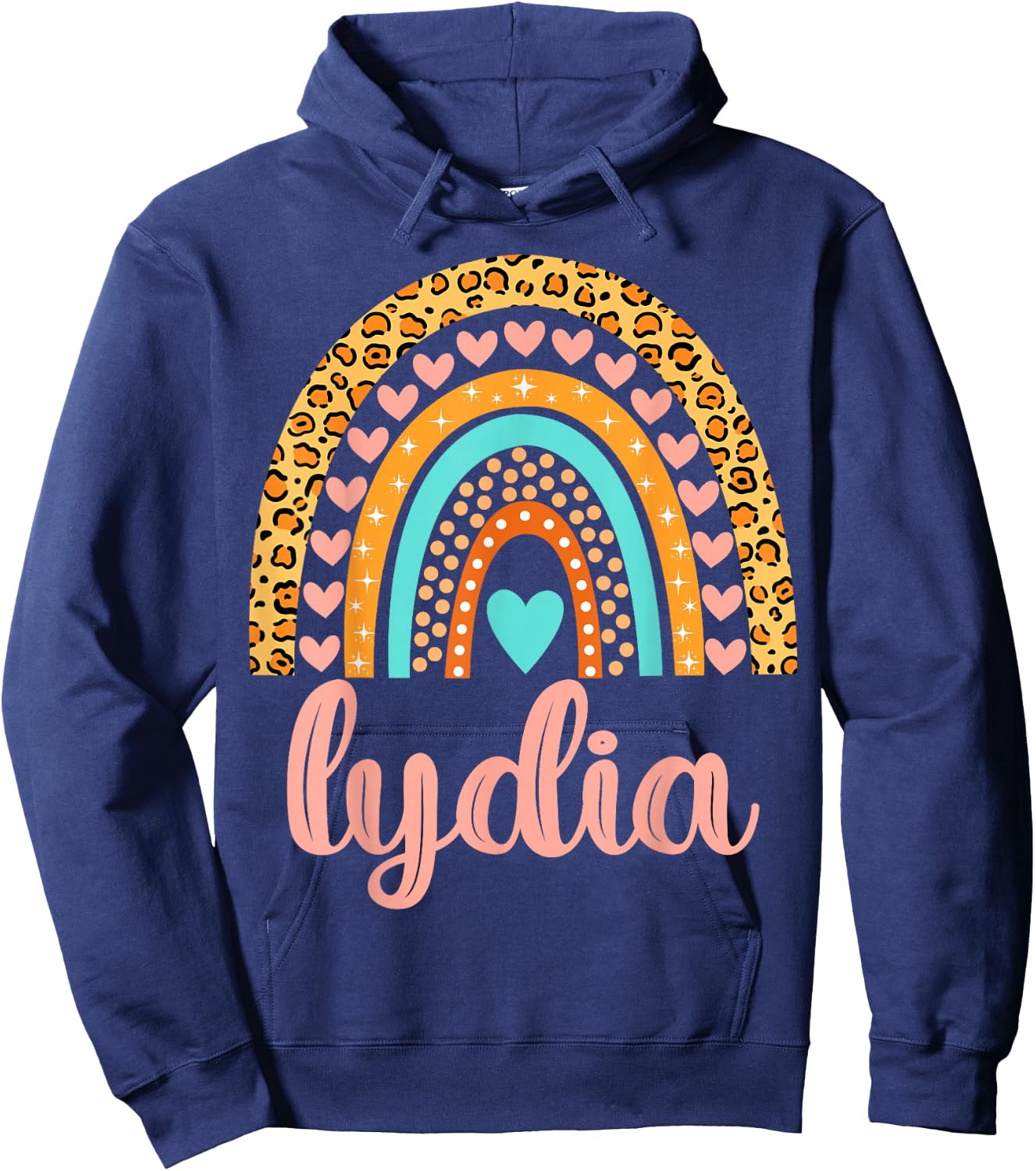 Lydia Lydia Name Birthday Shirt Gift Hoodie - Hoodie | Navy