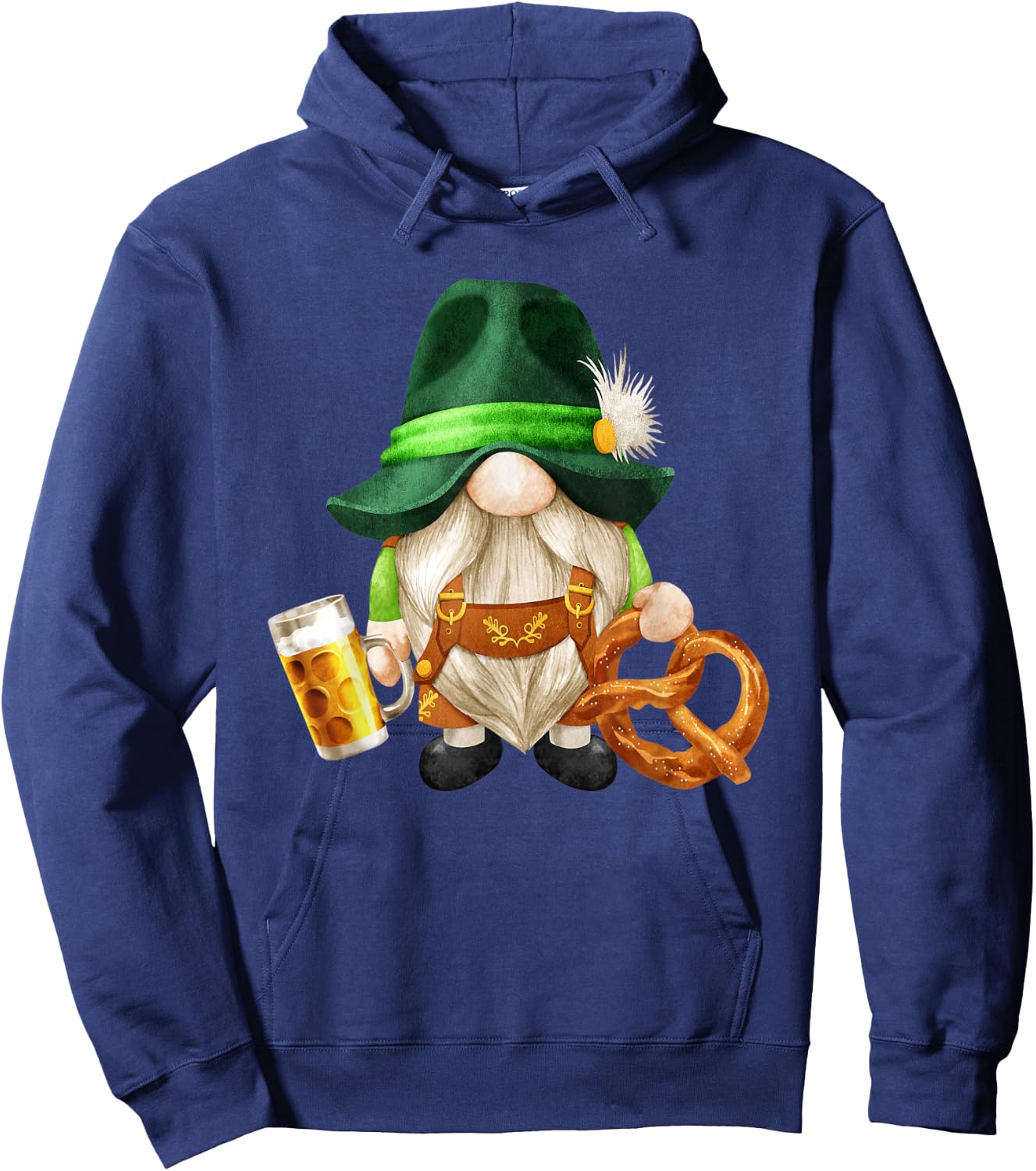 German Family Group Halloween Costumes Octoberfest Gnome Hoodie - Hoodie | Navy