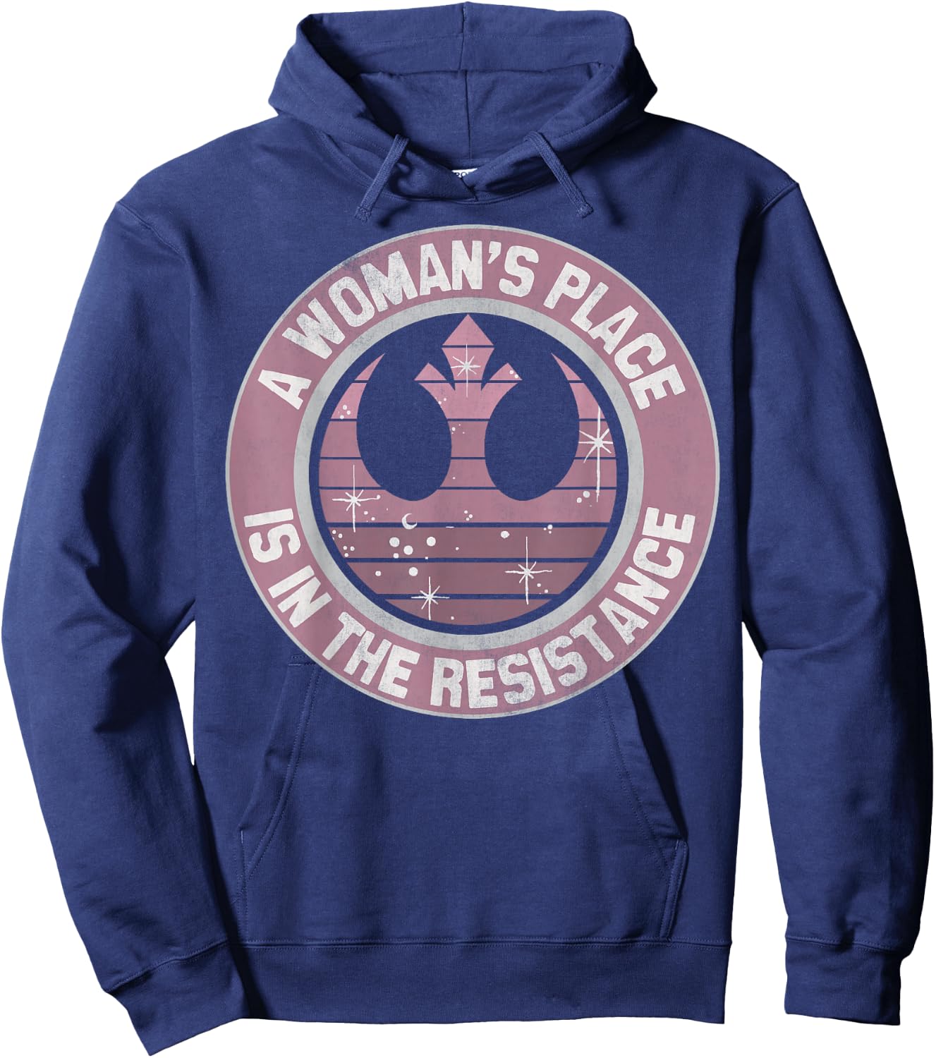 Star Wars Resistance Galaxy Crest Hoodie - Hoodie | Navy
