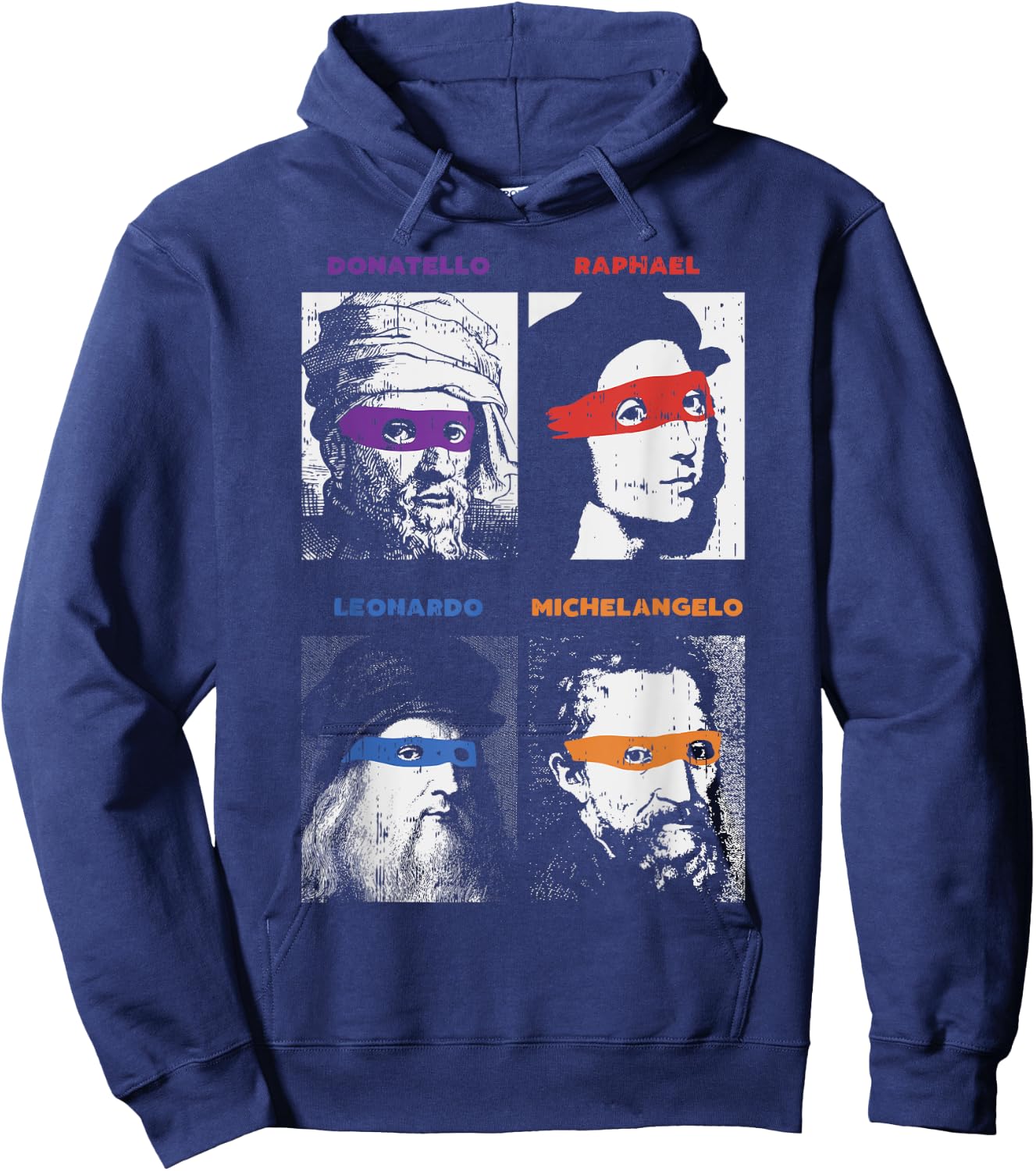 Renaissance Ninja Artists Funny Saying Pop Art Painter Gift Hoodie - Hoodie | Navy