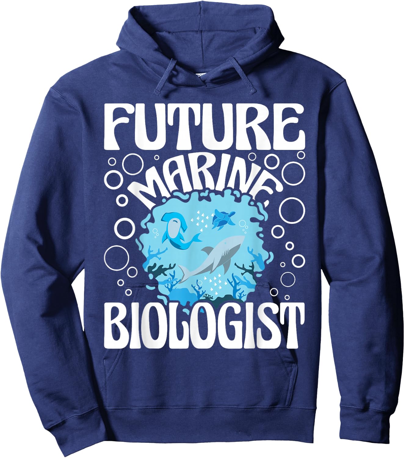 Future Marine Biologist - Marine Biology Student Ocean Life Hoodie - Hoodie | Navy