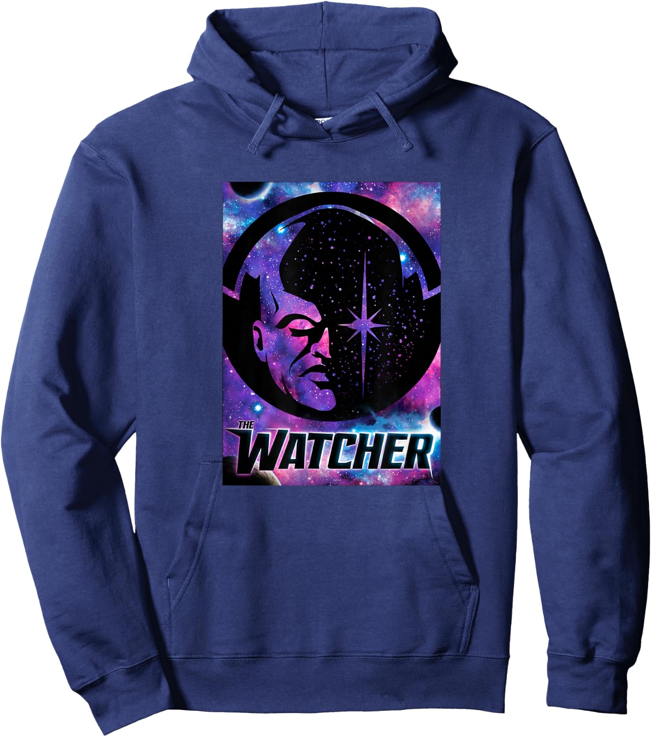 Marvel What If Watcher Galactic Poster Hoodie - Hoodie | Navy