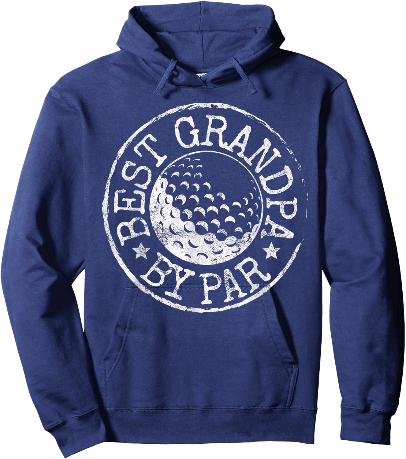 Best Grandpa by Par Golf Father's Day Gift Grandad Golfer Hoodie - Hoodie | Navy