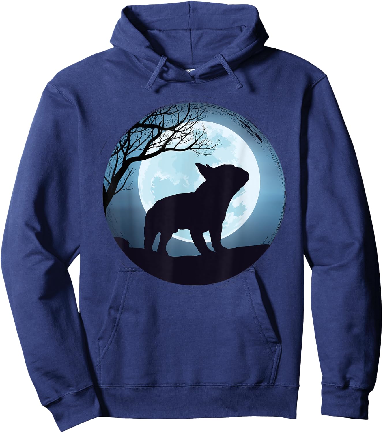 French Bulldog Frenchie Dog Men Women Kids Hoodie - Hoodie | Navy