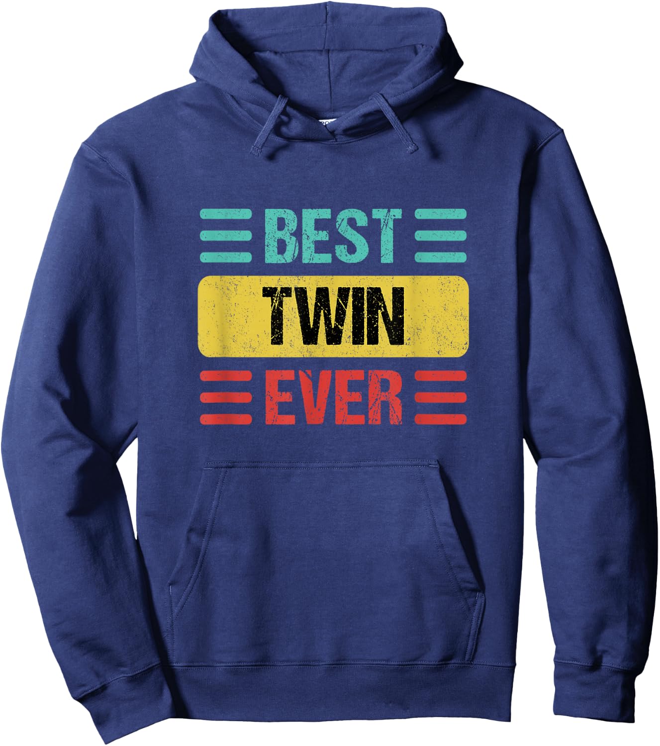 Twin Shirts & Gifts -Adults, -Kids Black Twin Hoodie - Hoodie | Navy