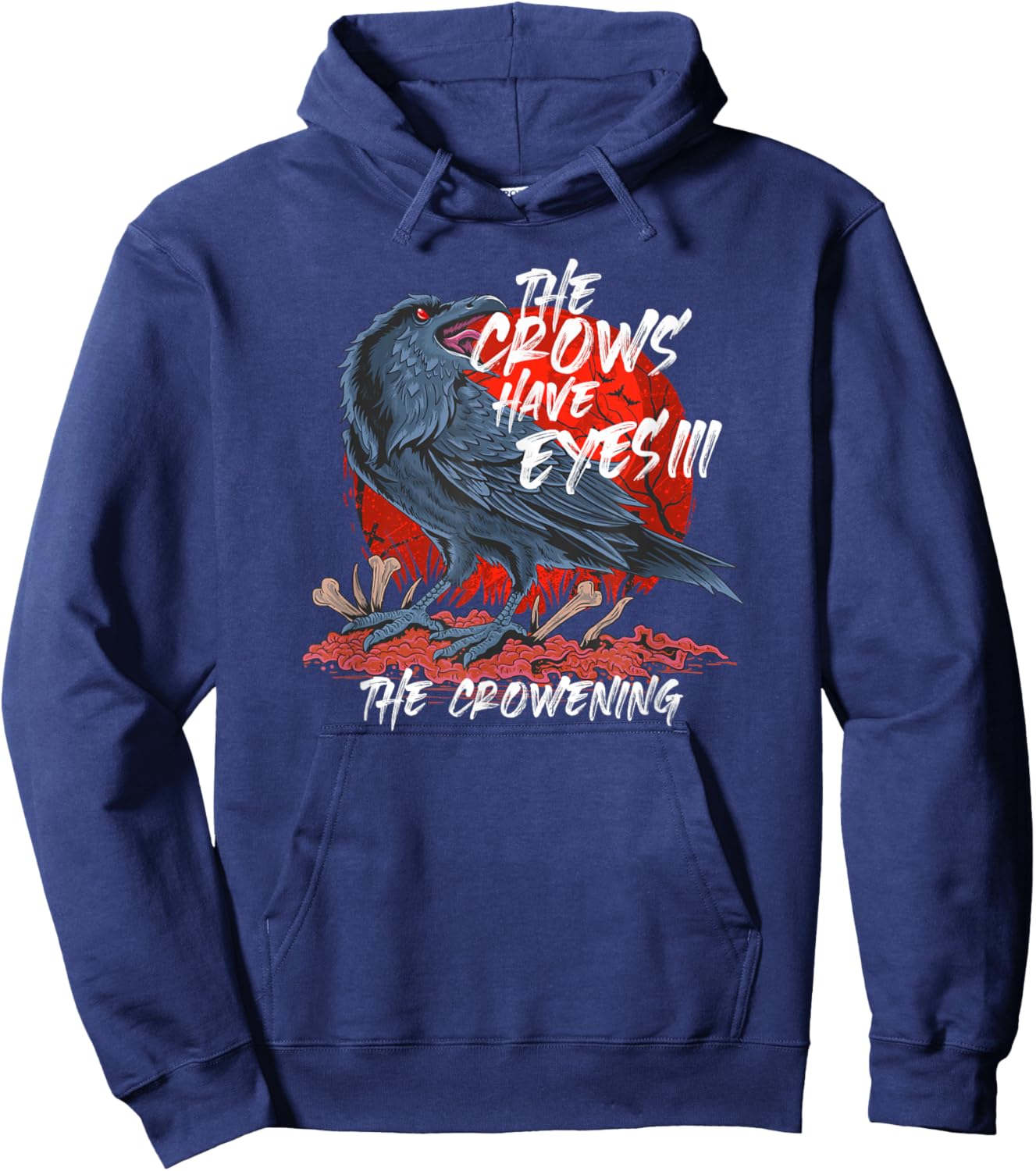 The Crows Have Eyes III Hoodie - Hoodie | Navy