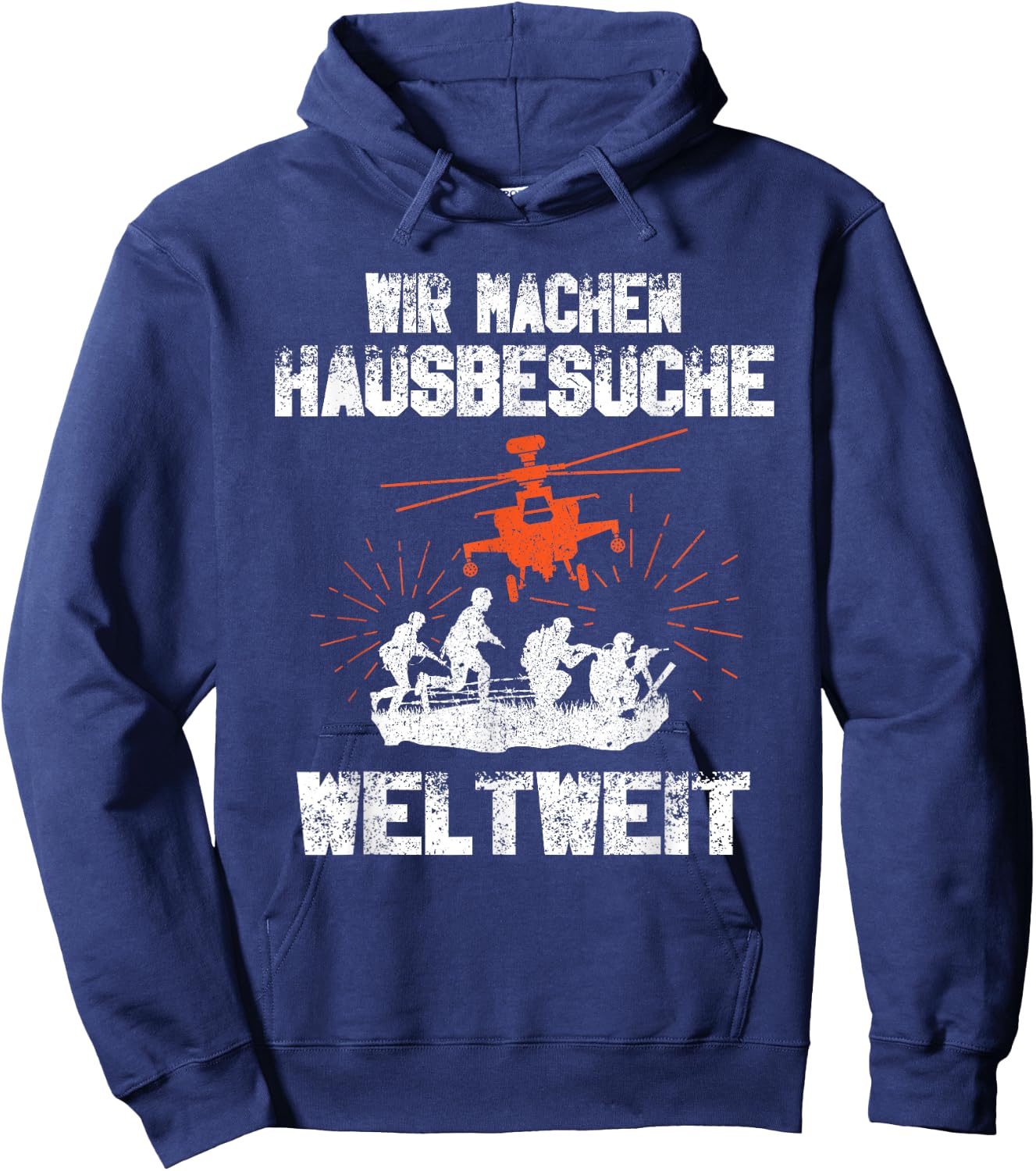 German army elite soldiers - KSK special forces military Hoodie - Hoodie | Navy
