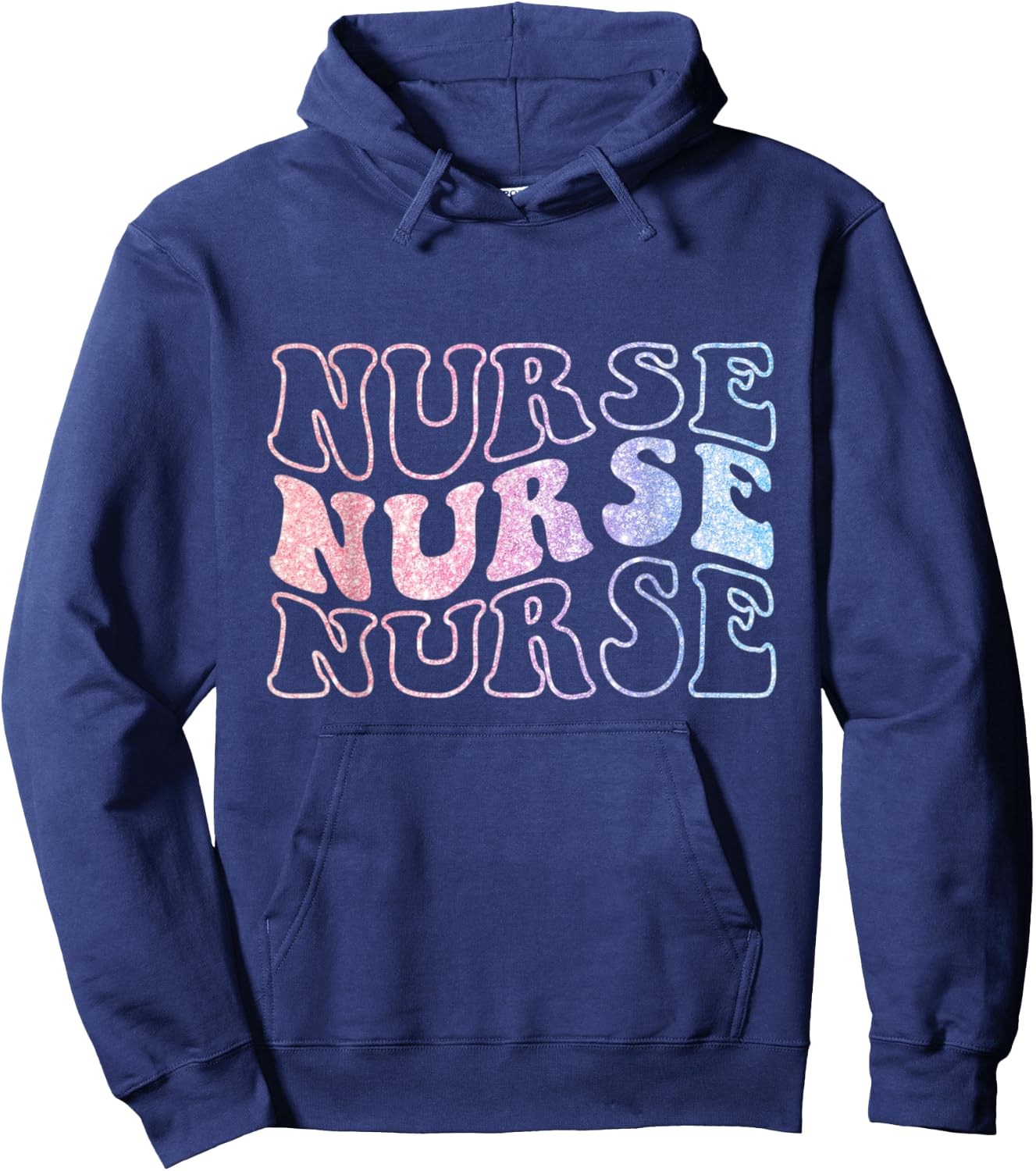 Retro Future Nurse Life For Registered Nurse Nurse's Day Hoodie - Hoodie | Navy