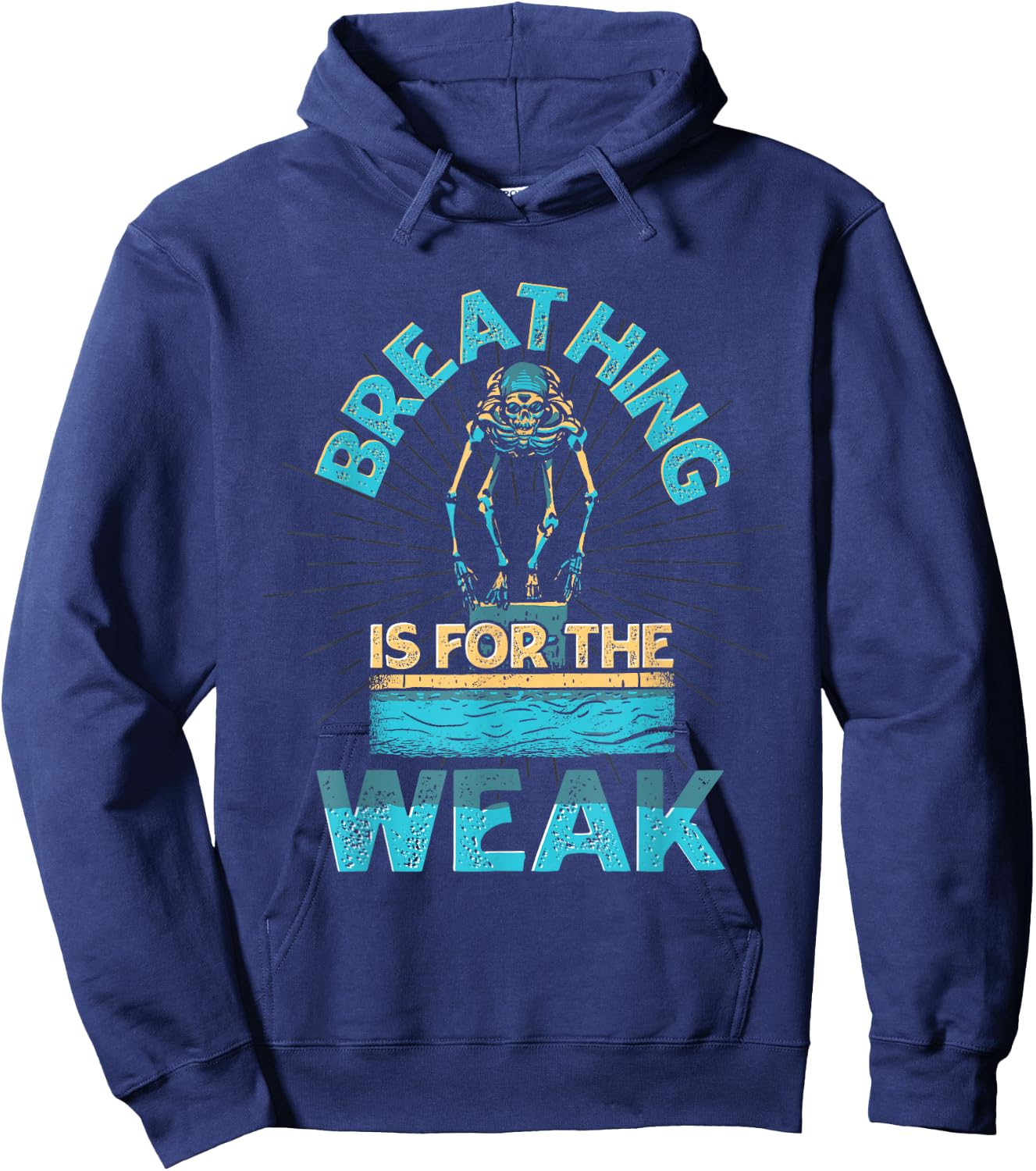 Water Rat Hobby Swimmer Water Sports Fun Swimming Hoodie - Hoodie | Navy