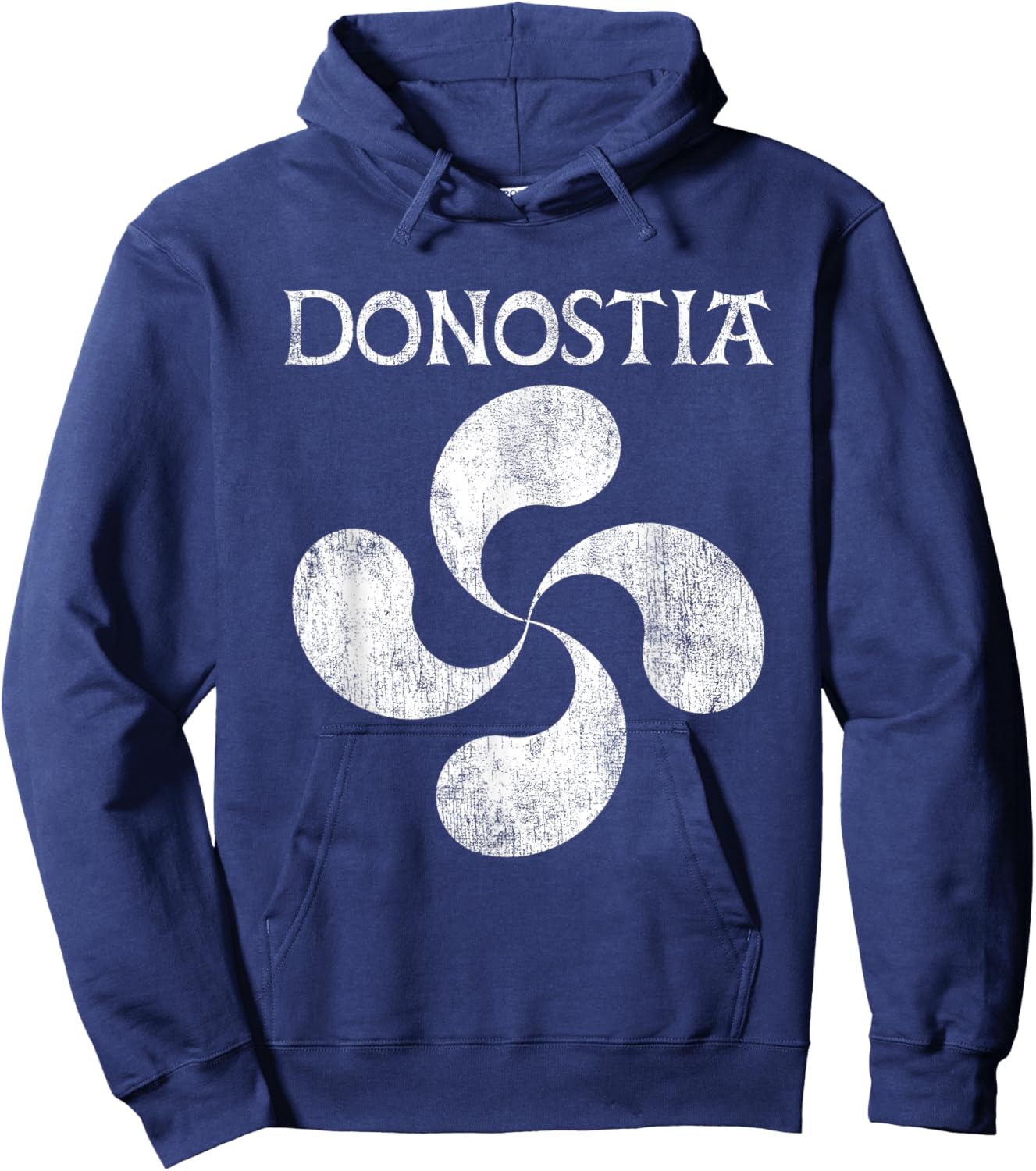 Pais Vasco: Donostia Shirt / Basque Country San Sebastian Hoodie - Hoodie | Navy
