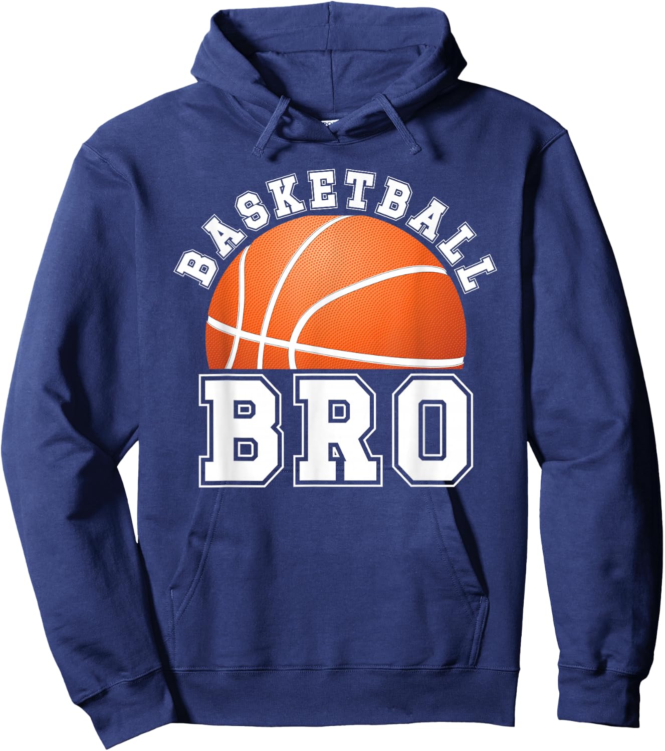 Basketball Brother Of A Basketball Player Bro Hoodie - Hoodie | Navy