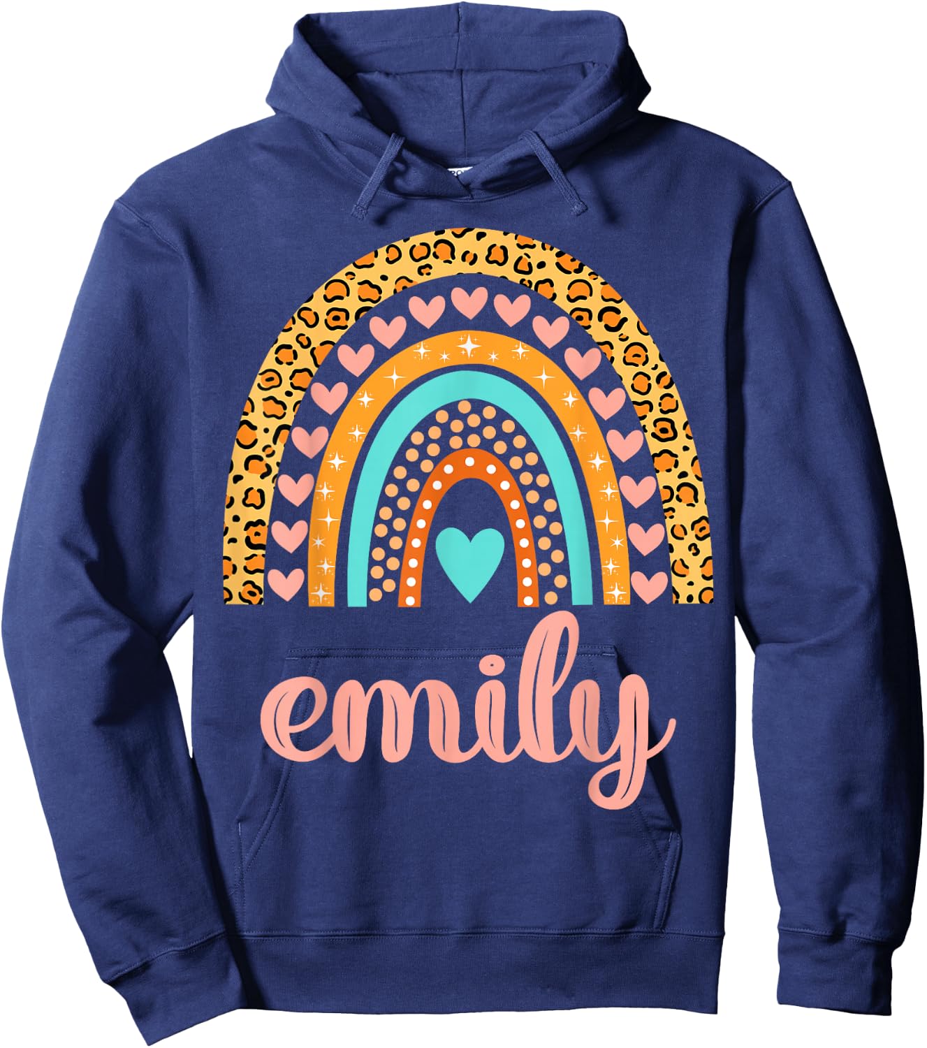 Emily Emily Name Birthday Shirt Gift Hoodie - Hoodie | Navy