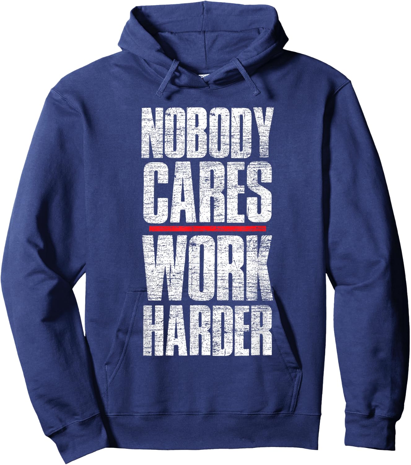 Nobody Cares Work Harder Personal Trainer Hoodie - Hoodie | Navy