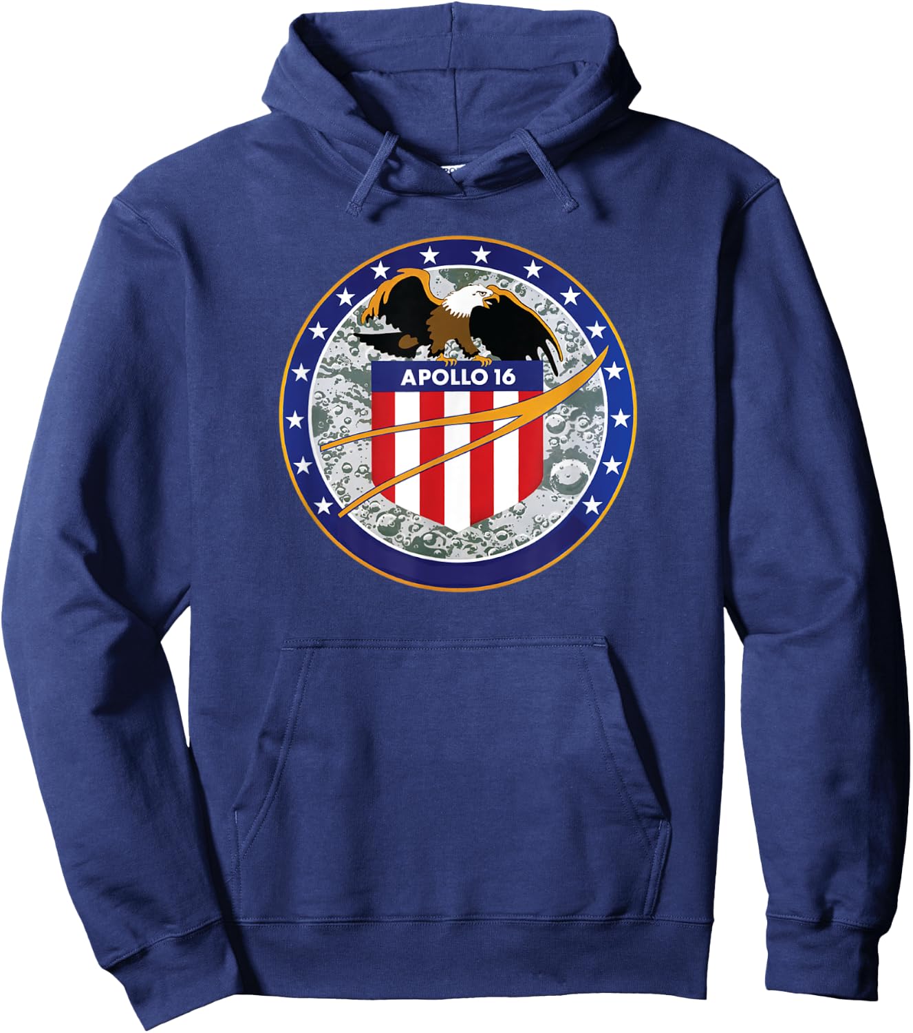NASA Apollo 16 Hoodie - Hoodie | Navy