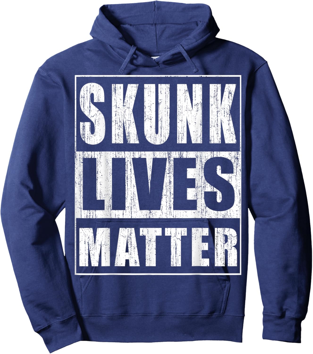 Skunk Lives Matter Funny Skunk Lover Gift Hoodie - Hoodie | Navy